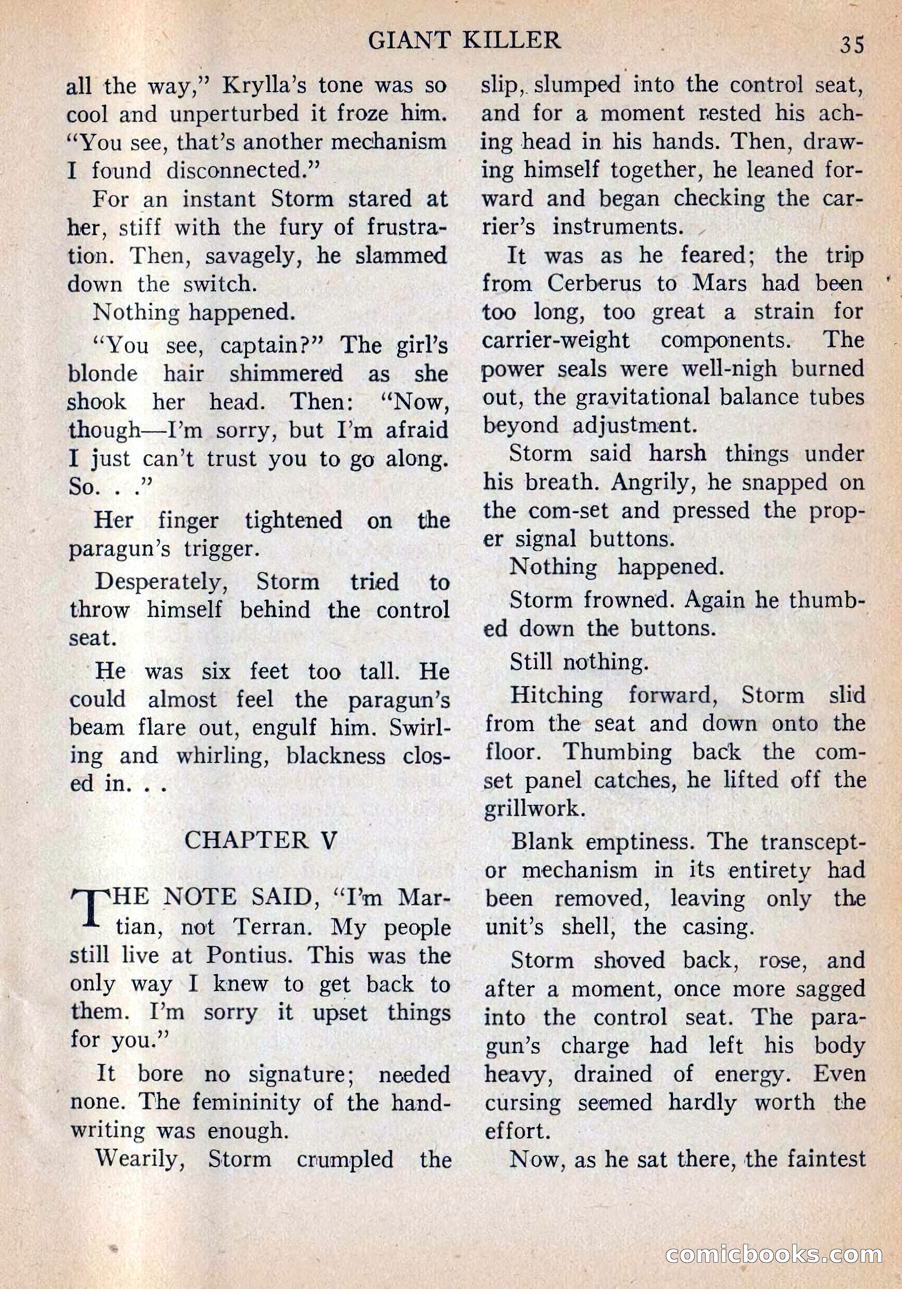 Imaginative Tales, Vol. 5, No. 3 — page 36 of 133
