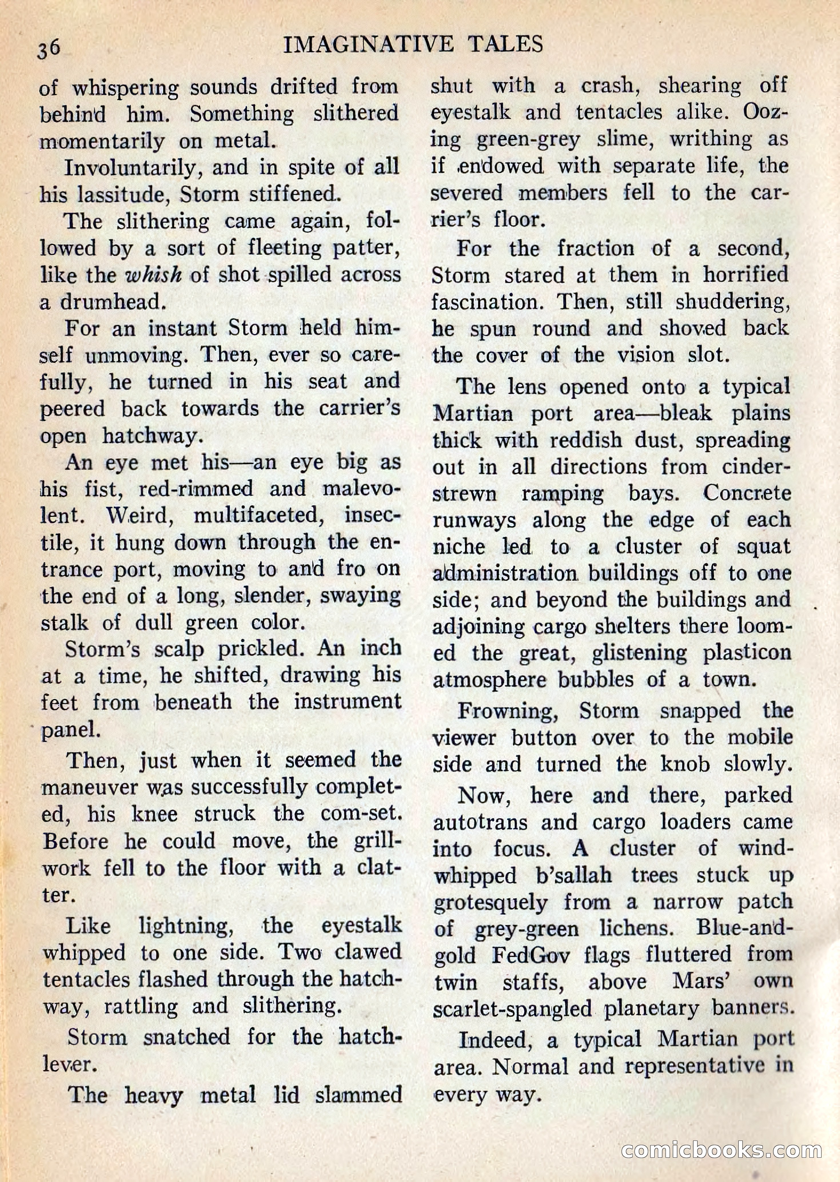 Imaginative Tales, Vol. 5, No. 3 — page 37 of 133