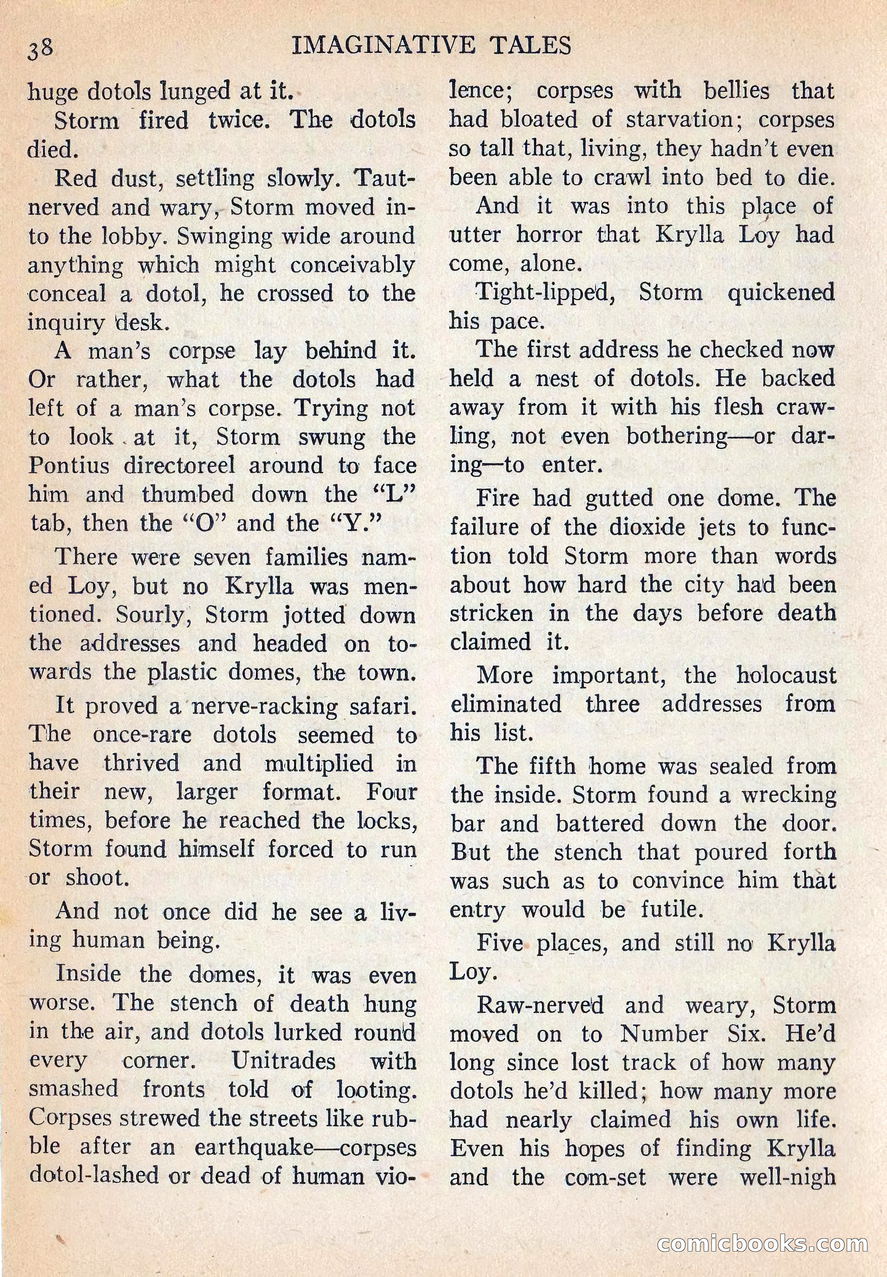 Imaginative Tales, Vol. 5, No. 3 — page 39 of 133