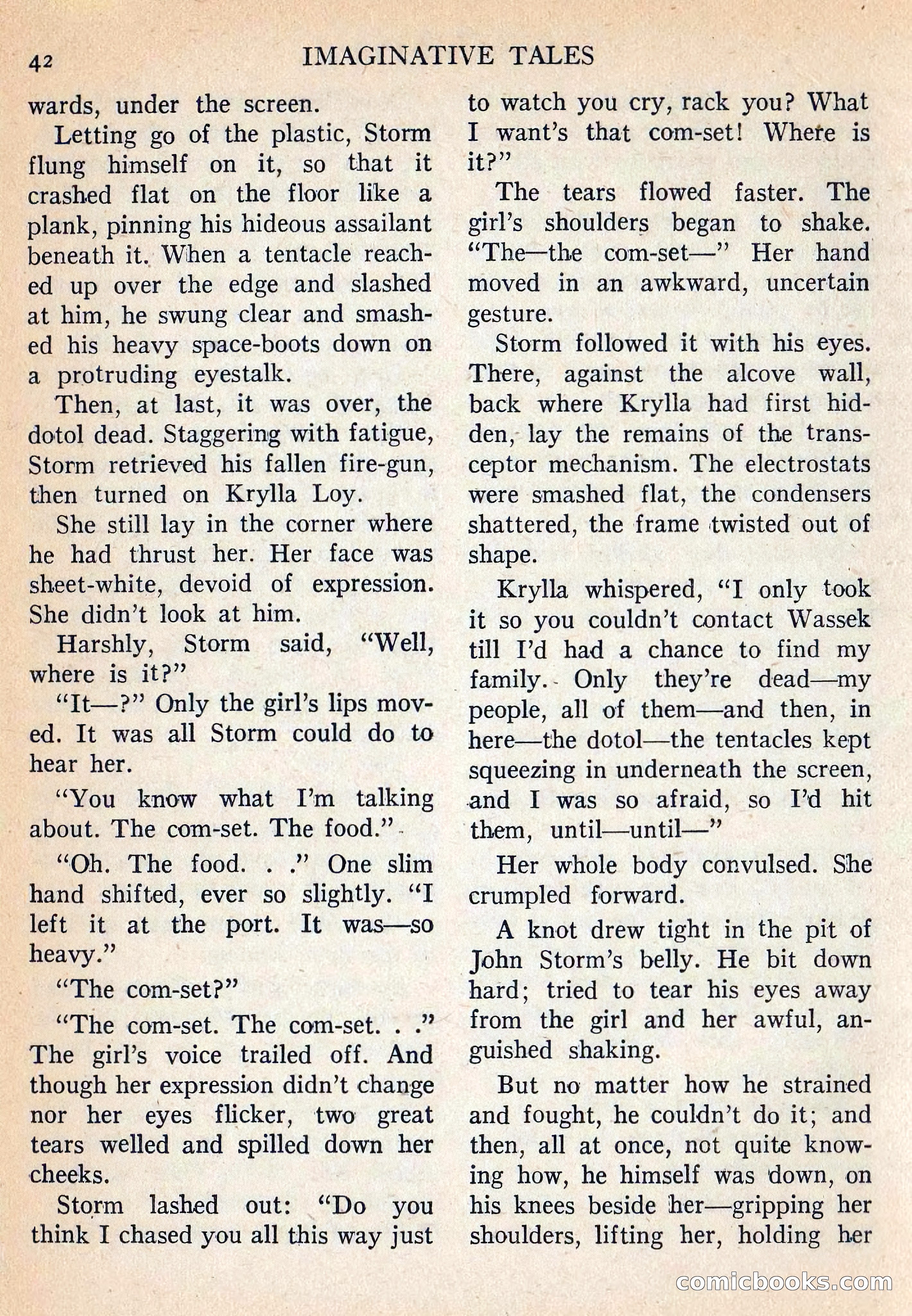 Imaginative Tales, Vol. 5, No. 3 — page 43 of 133