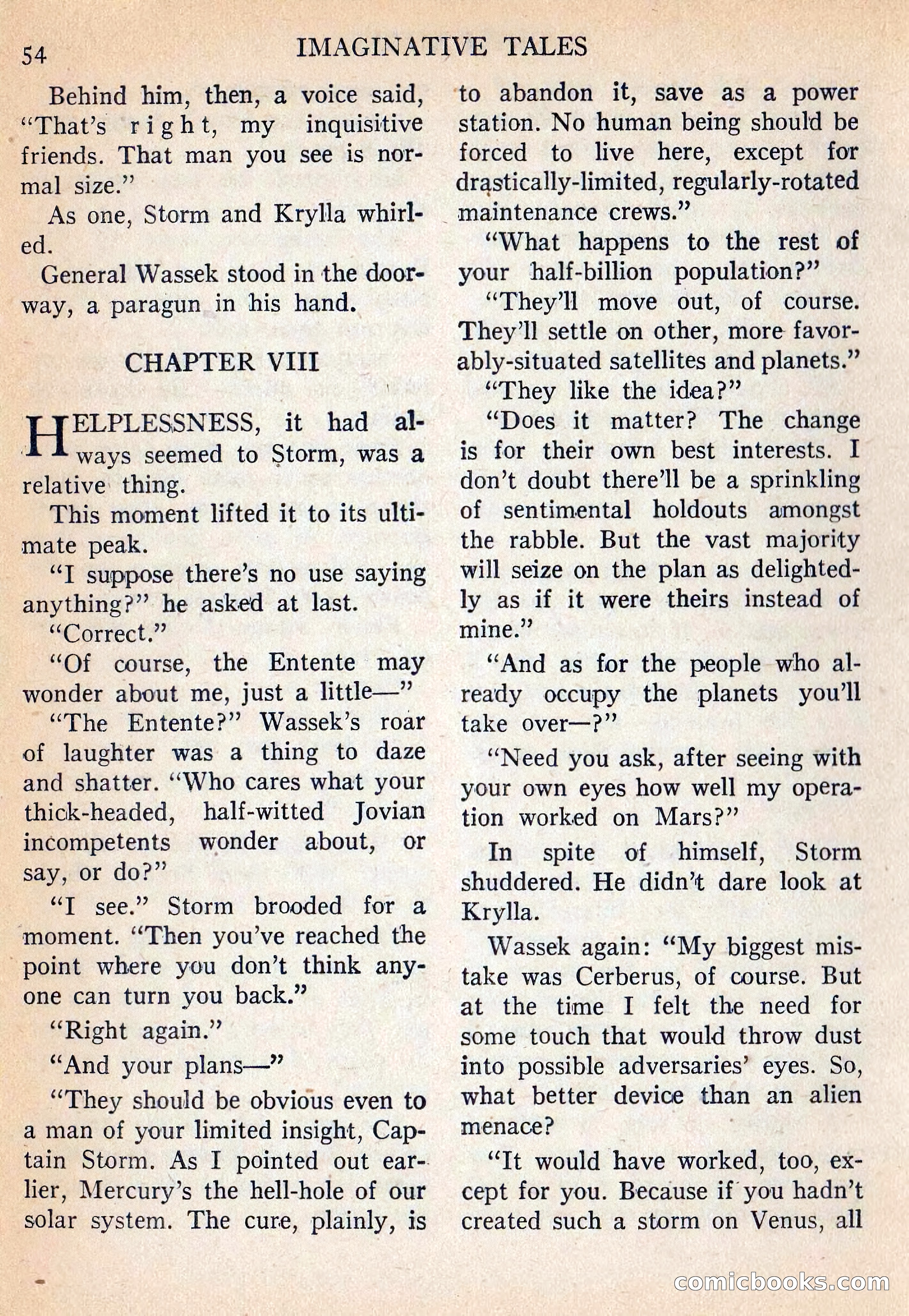Imaginative Tales, Vol. 5, No. 3 — page 55 of 133