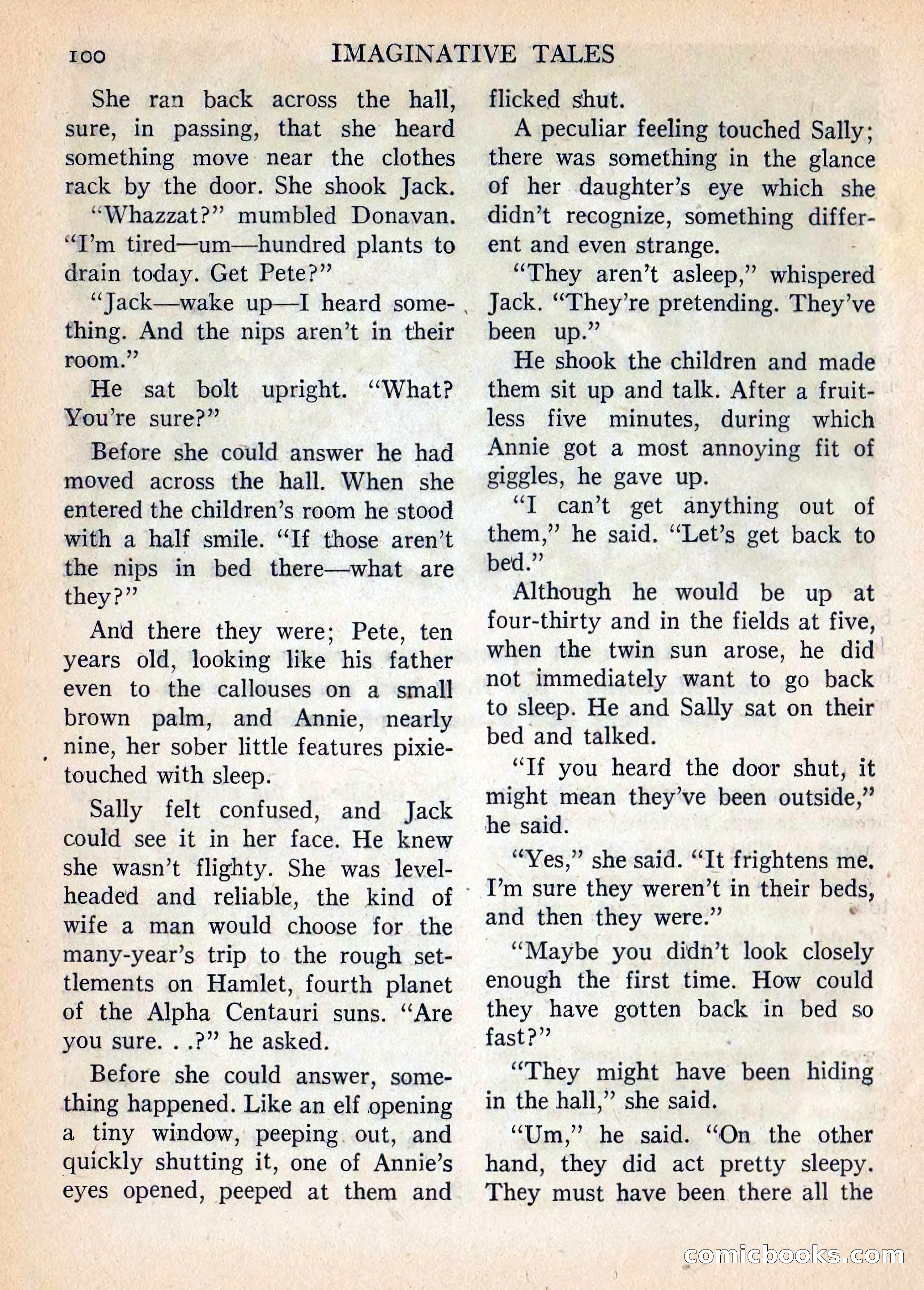 Imaginative Tales, Vol. 5, No. 3 — page 101 of 133
