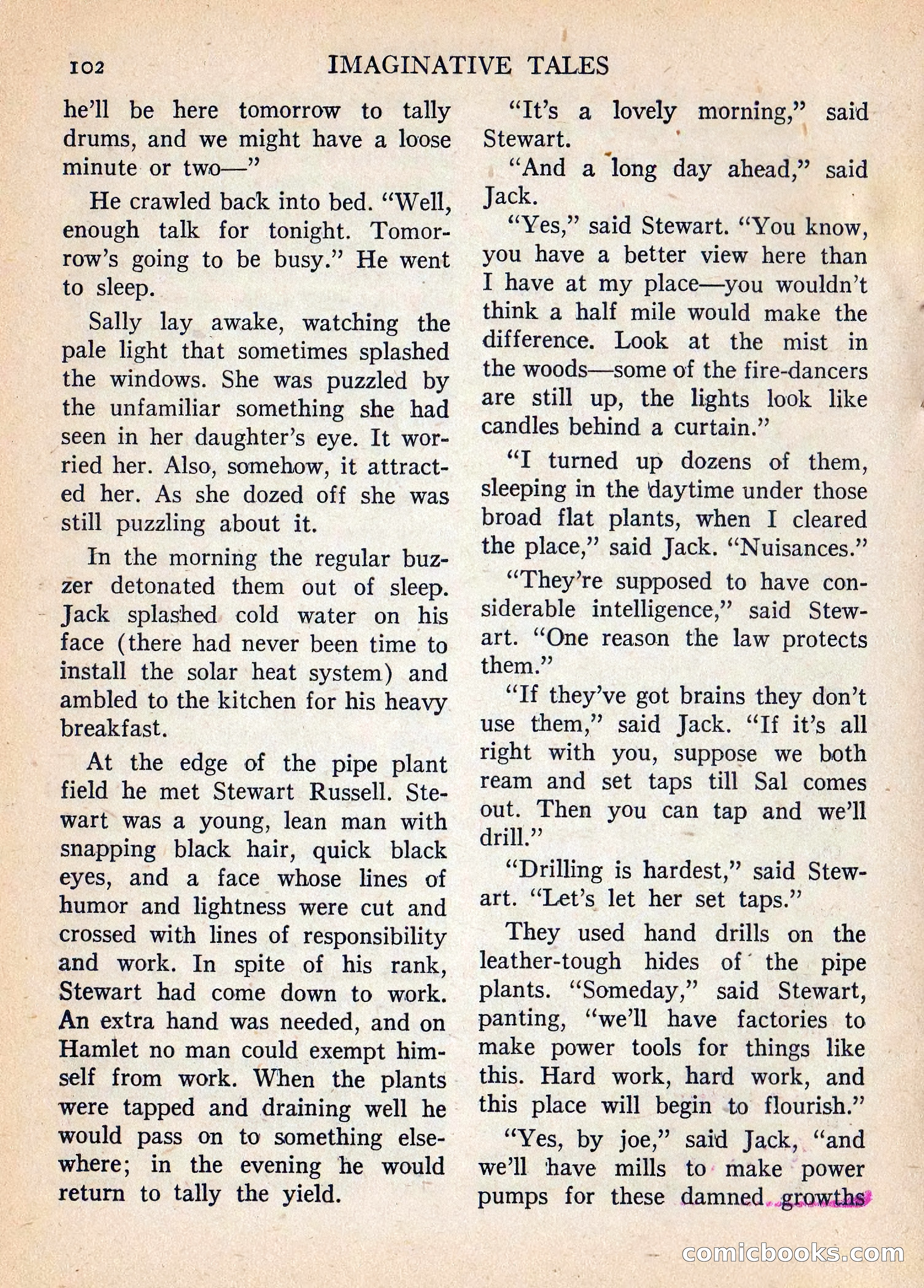 Imaginative Tales, Vol. 5, No. 3 — page 103 of 133