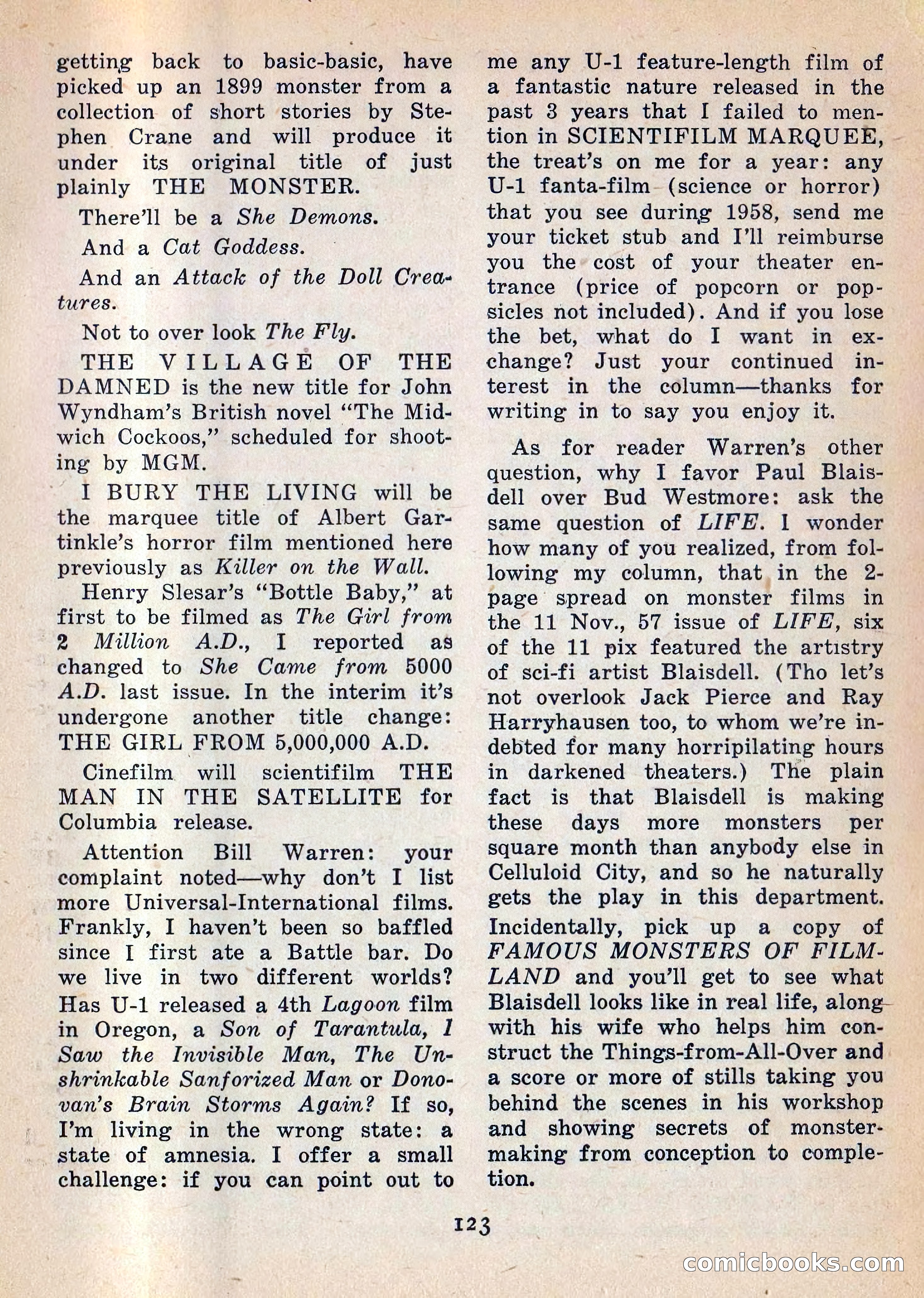 Imaginative Tales, Vol. 5, No. 3 — page 124 of 133