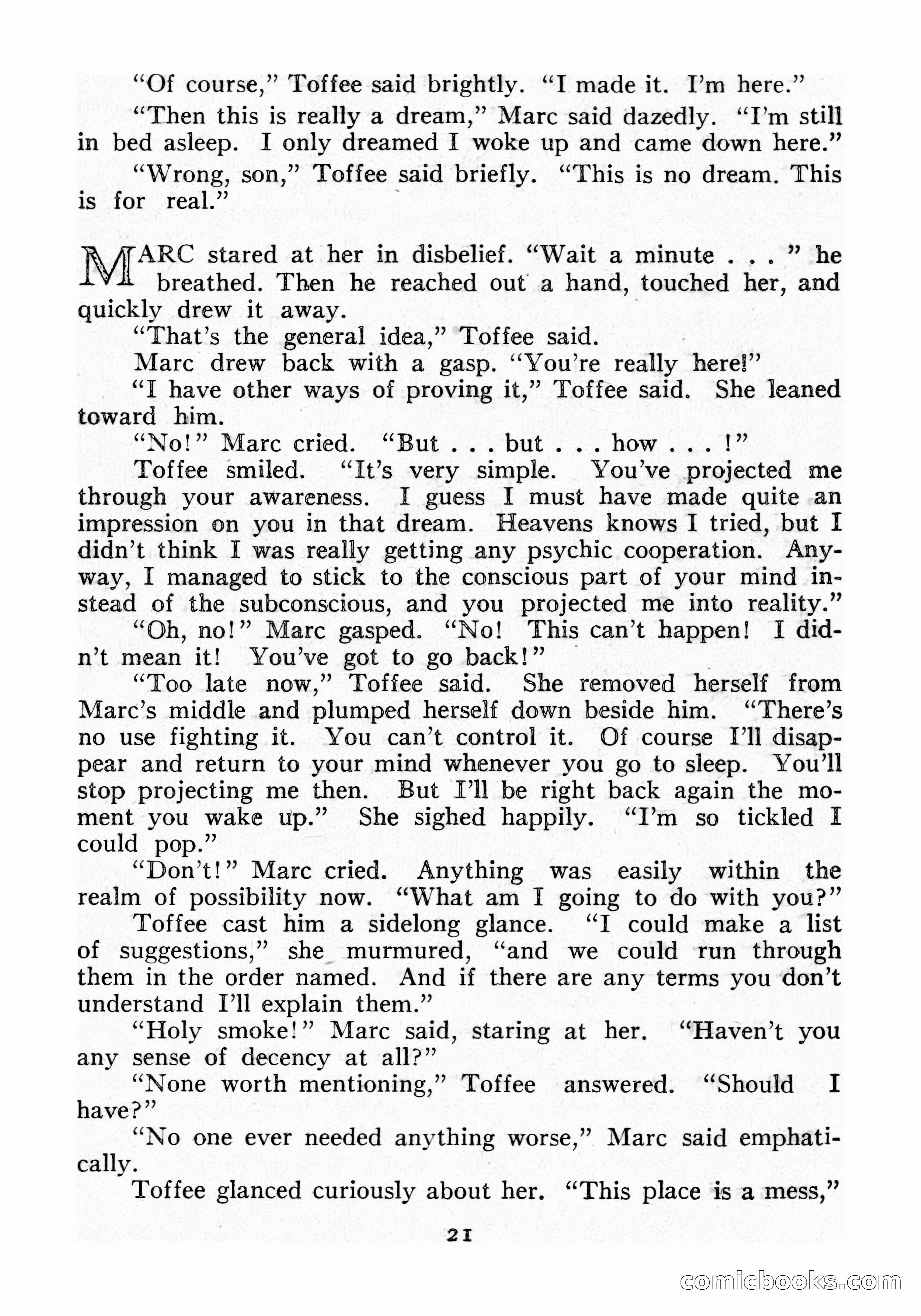 Imaginative Tales #1 — page 21 of 164