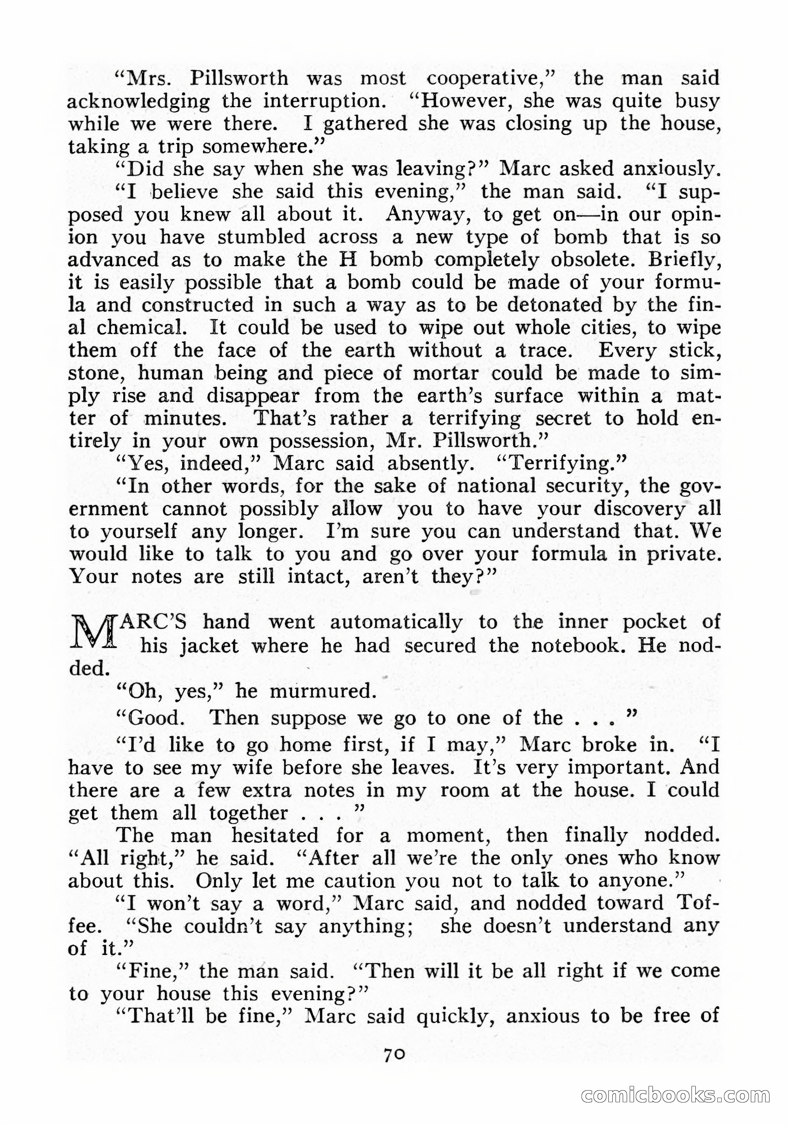 Imaginative Tales #1 — page 70 of 164