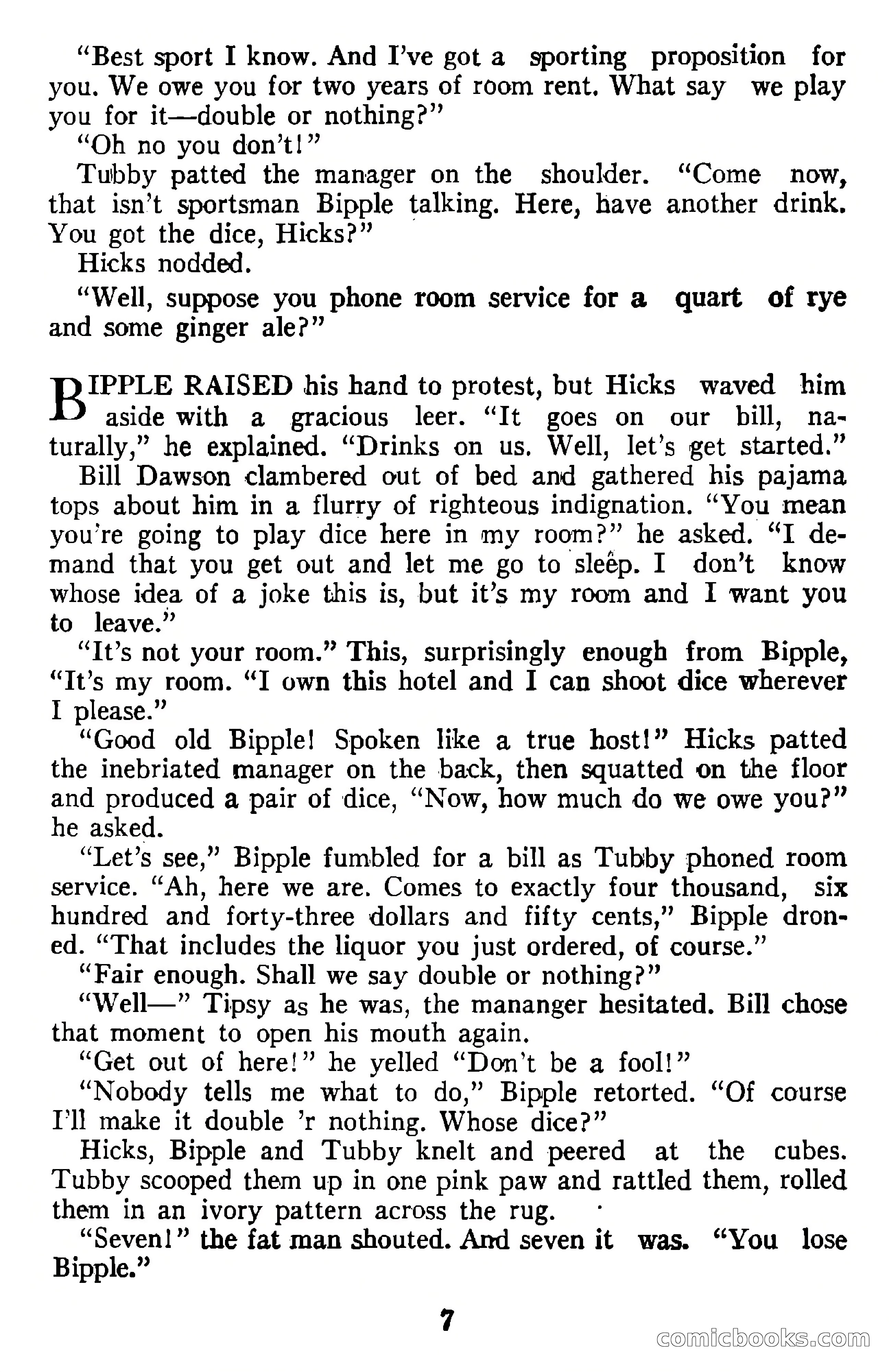 Imaginative Tales, Vol. 1, No. 3 — page 7 of 133