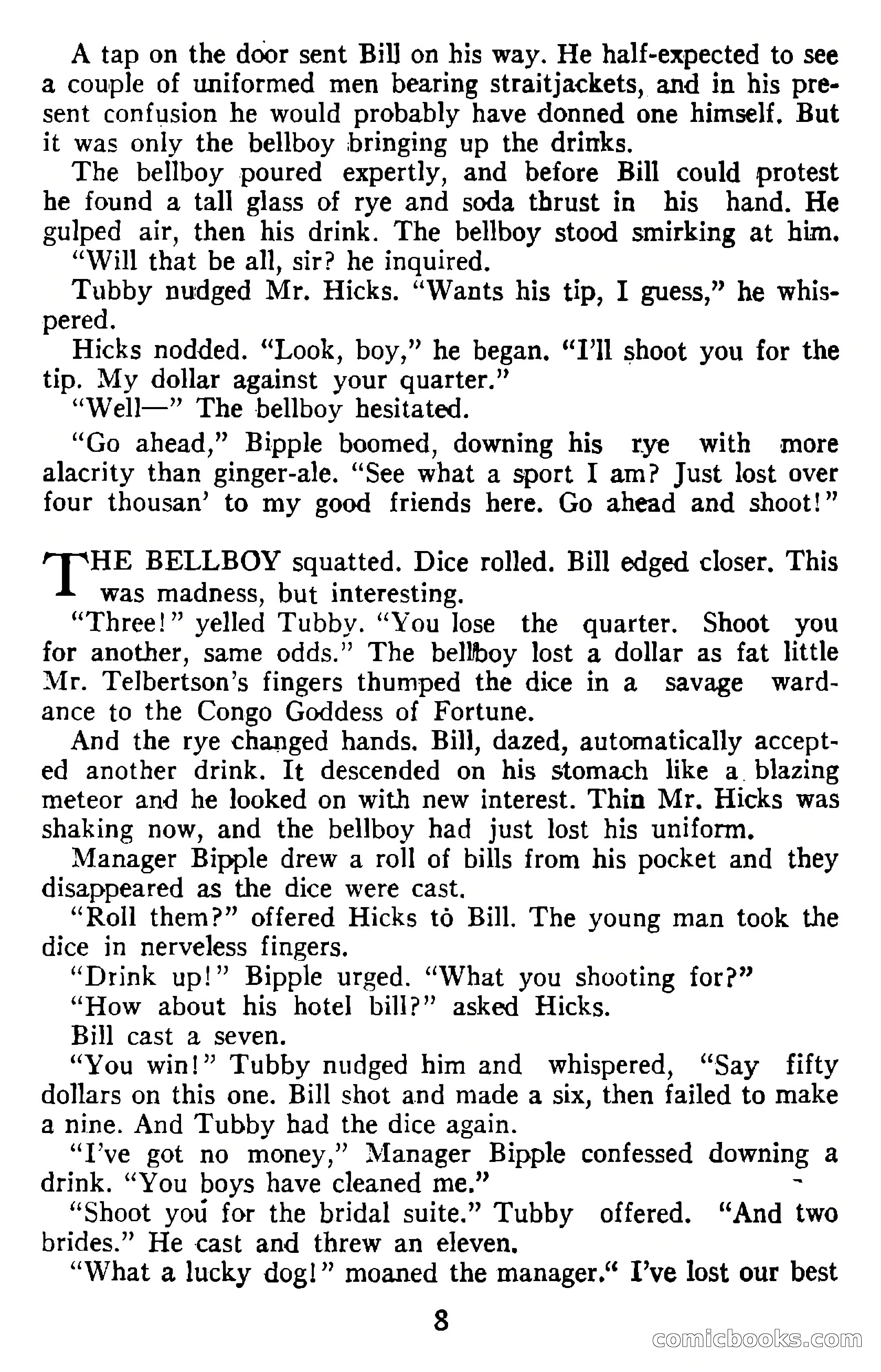 Imaginative Tales, Vol. 1, No. 3 — page 8 of 133