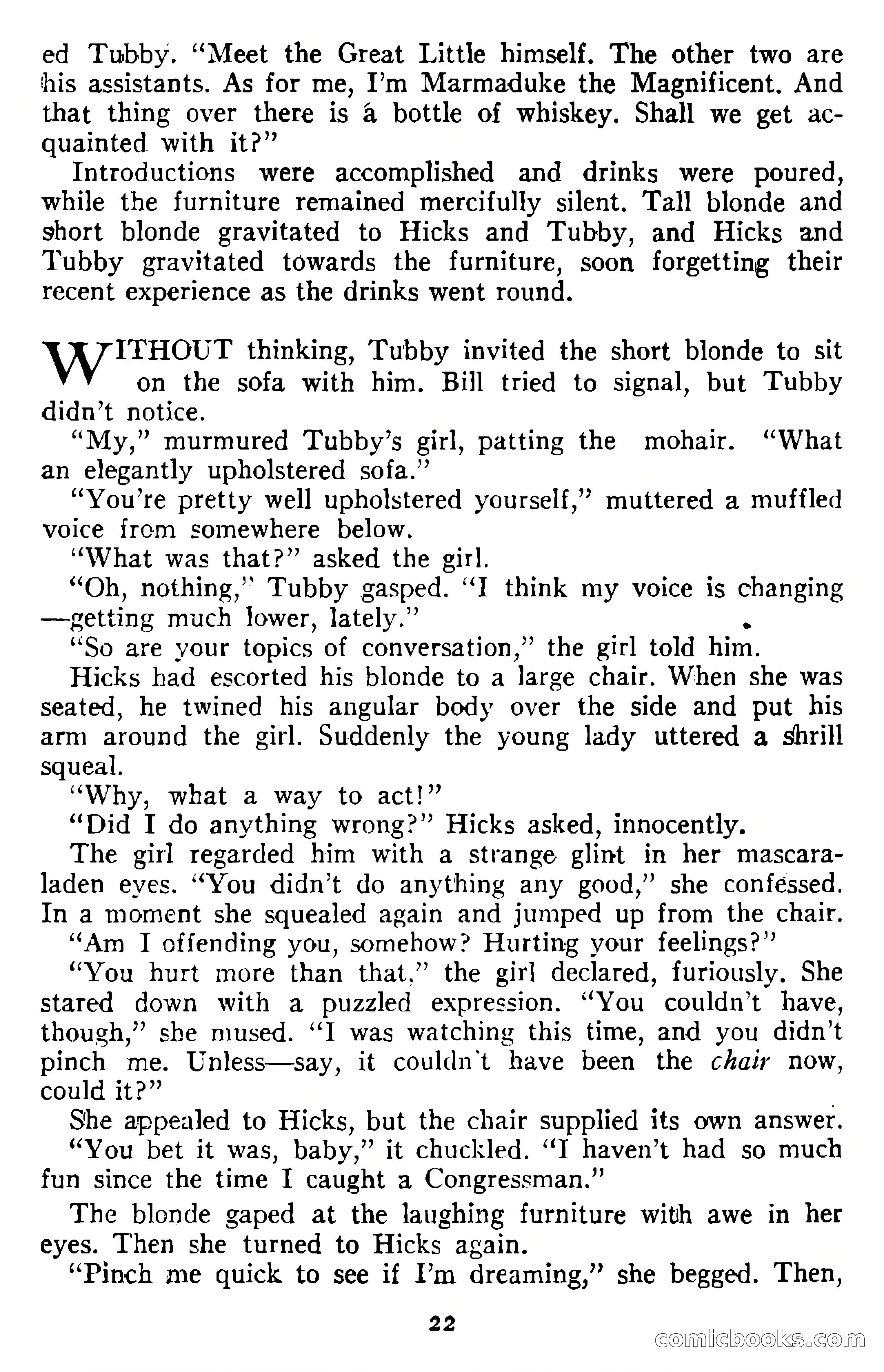 Imaginative Tales, Vol. 1, No. 3 — page 22 of 133
