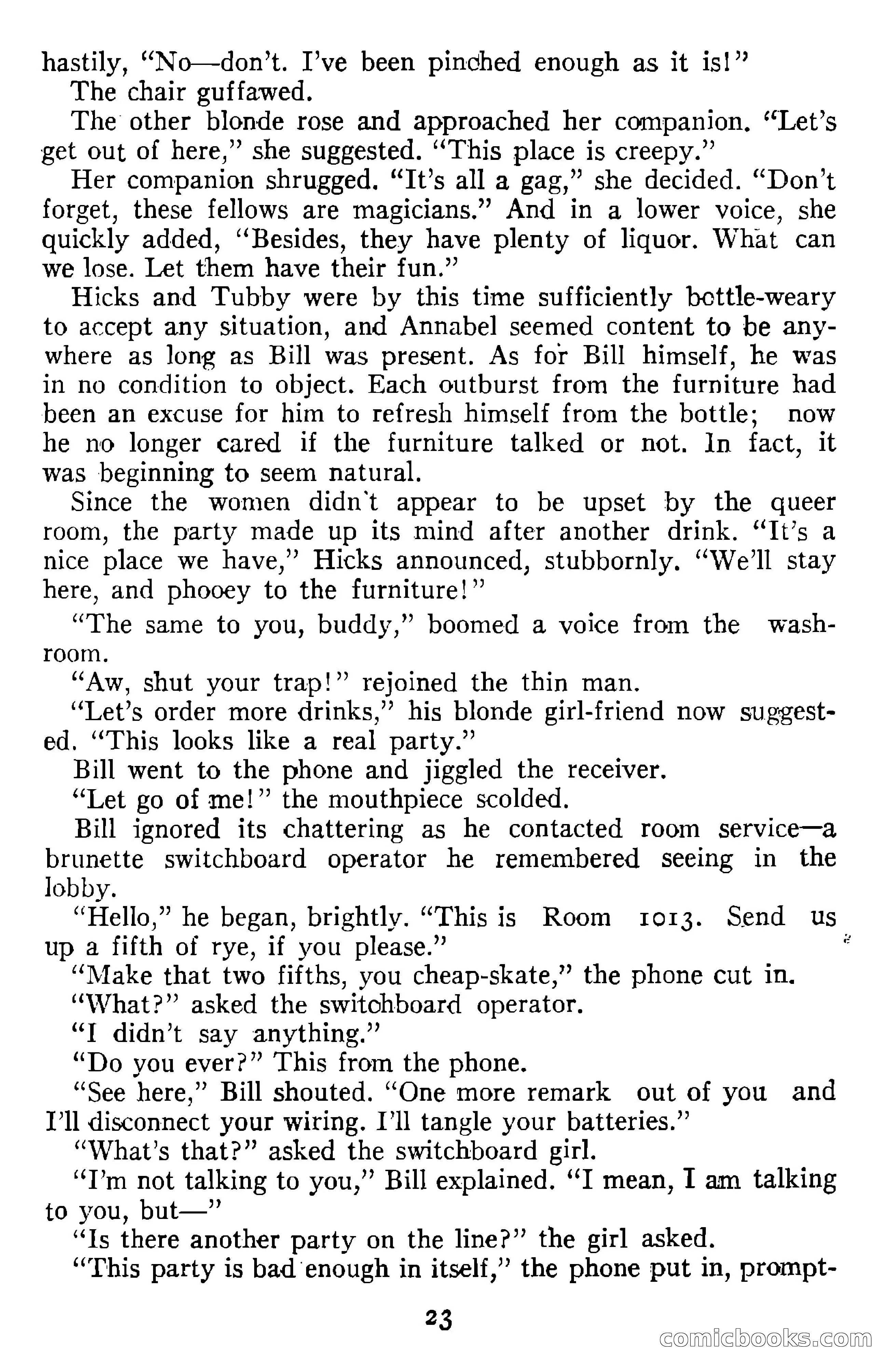 Imaginative Tales, Vol. 1, No. 3 — page 23 of 133