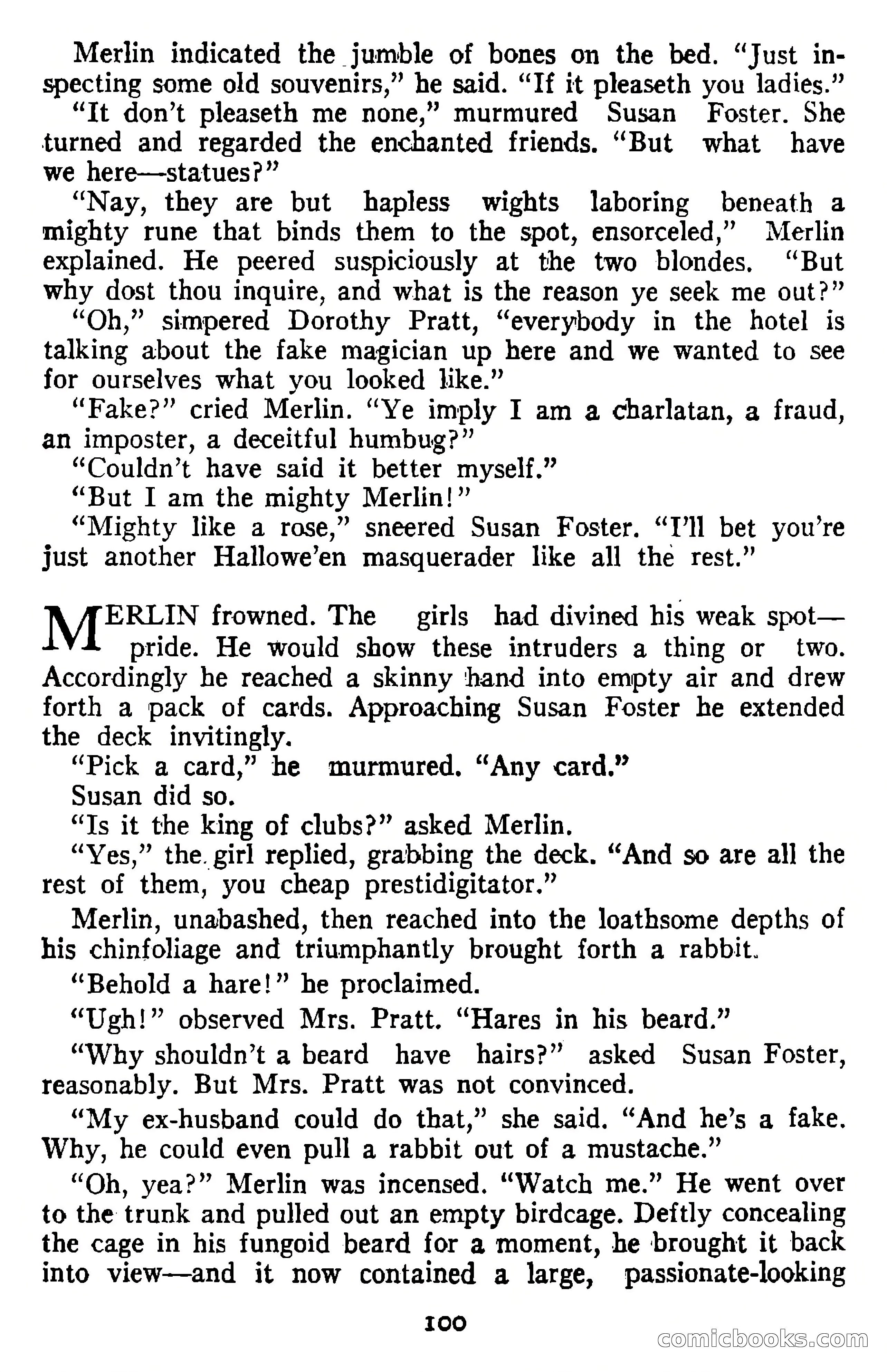 Imaginative Tales, Vol. 1, No. 3 — page 100 of 133