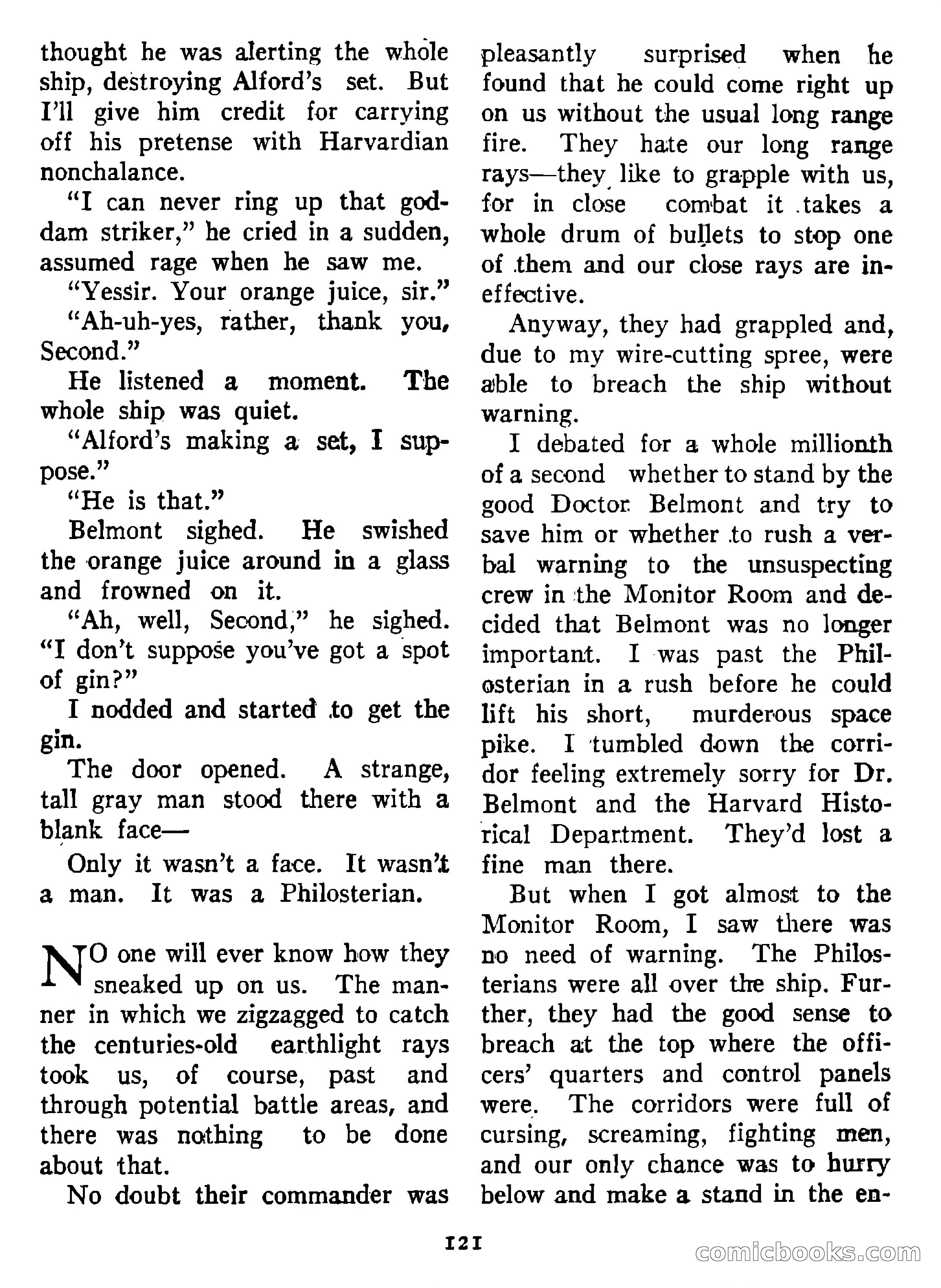 Imaginative Tales, Vol. 1, No. 3 — page 121 of 133