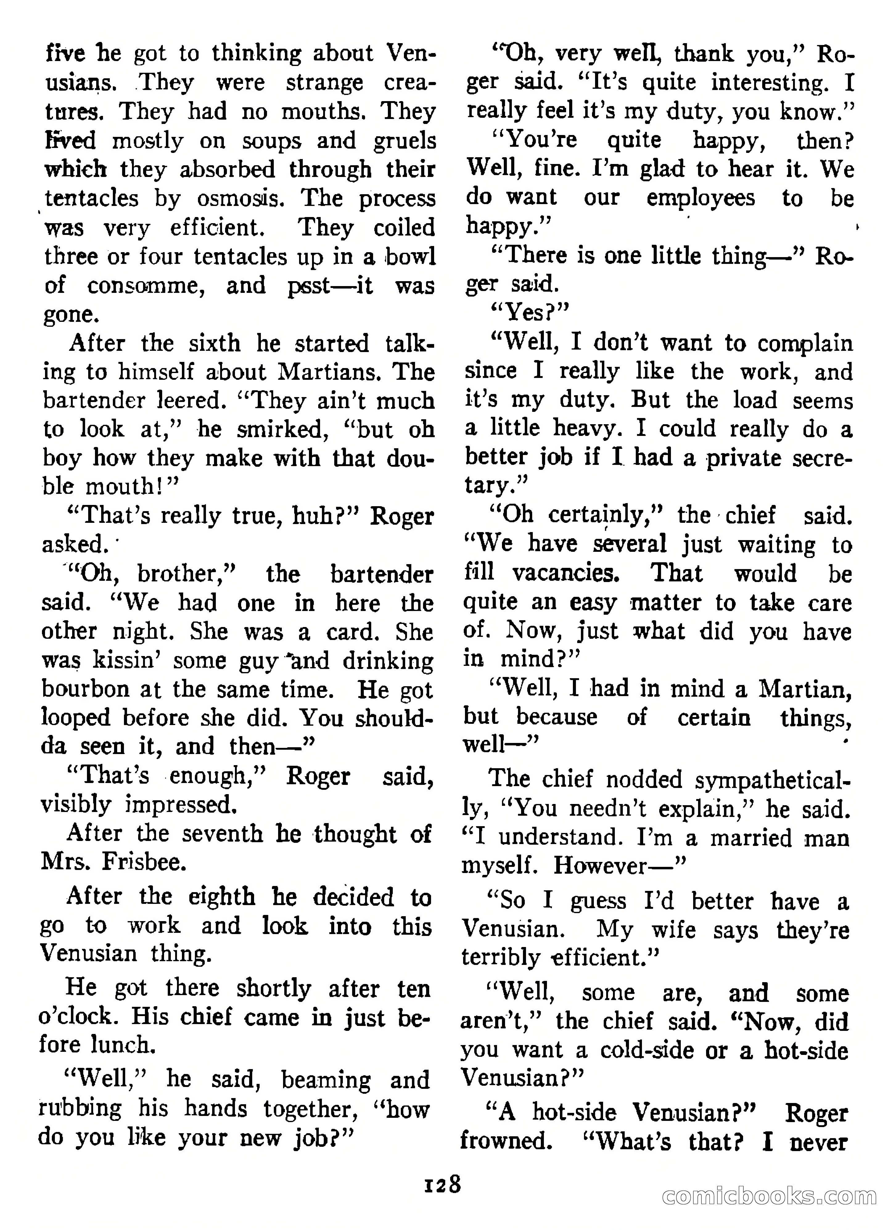Imaginative Tales, Vol. 1, No. 3 — page 128 of 133