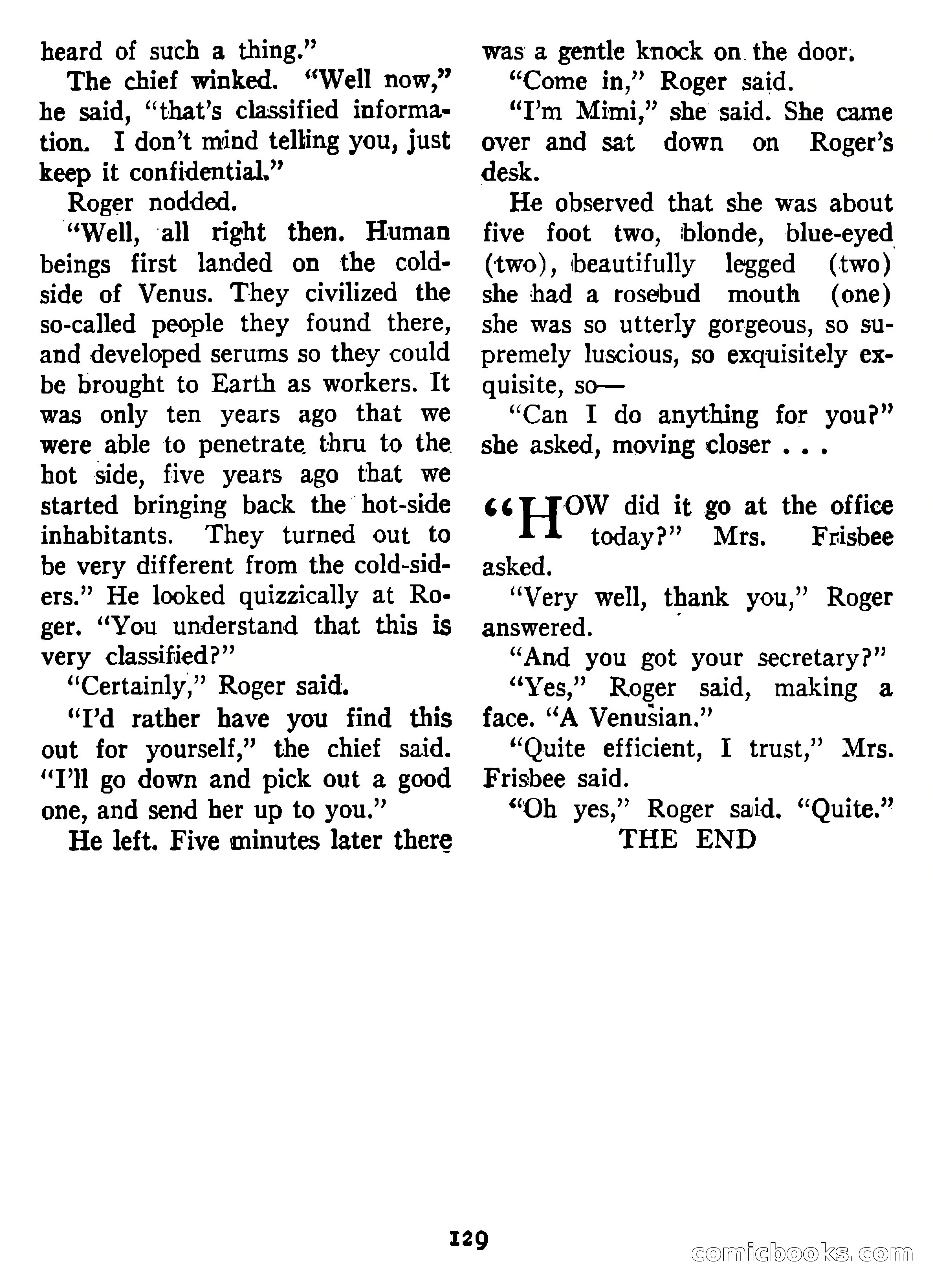 Imaginative Tales, Vol. 1, No. 3 — page 129 of 133