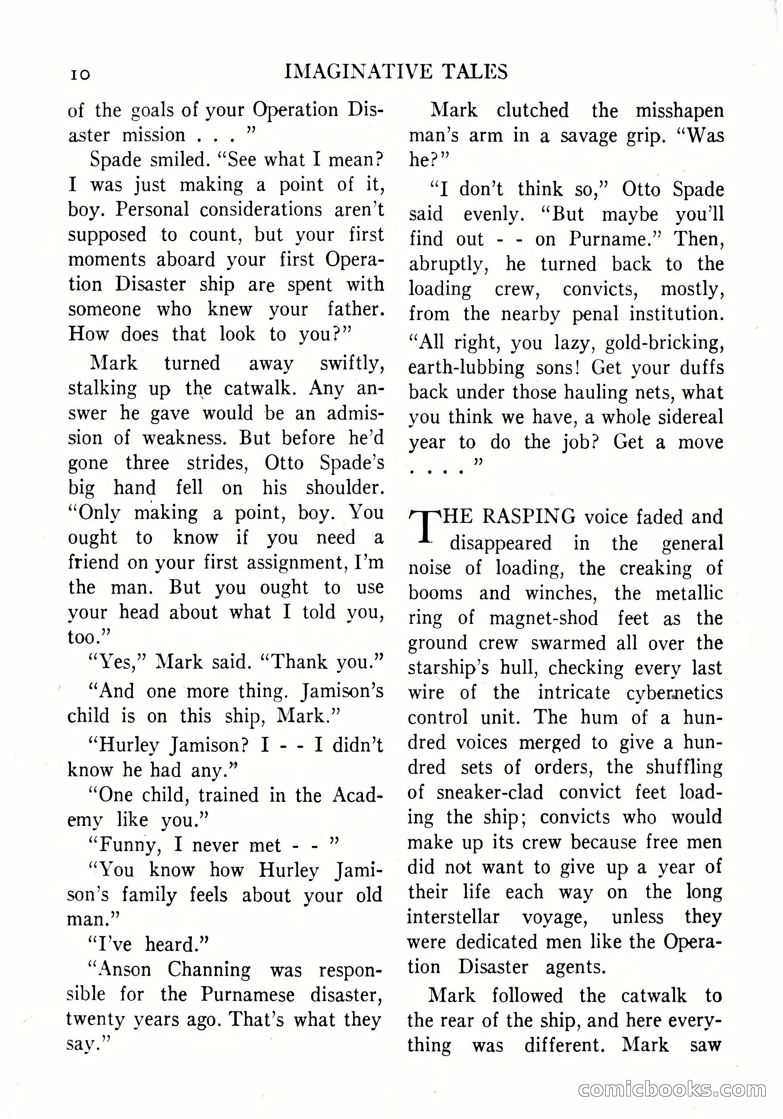 Imaginative Tales, September 1956 — page 10 of 132