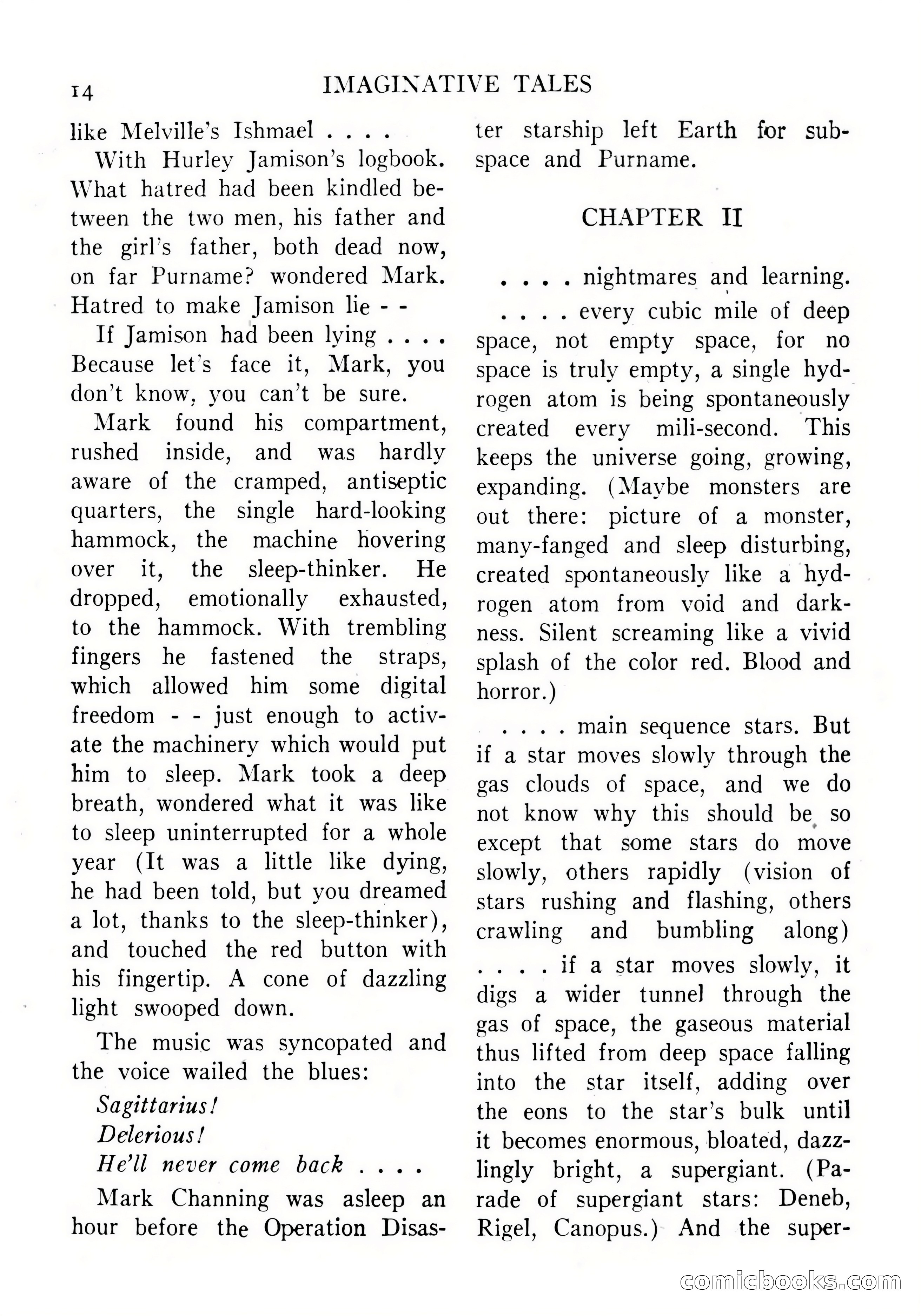 Imaginative Tales, September 1956 — page 14 of 132
