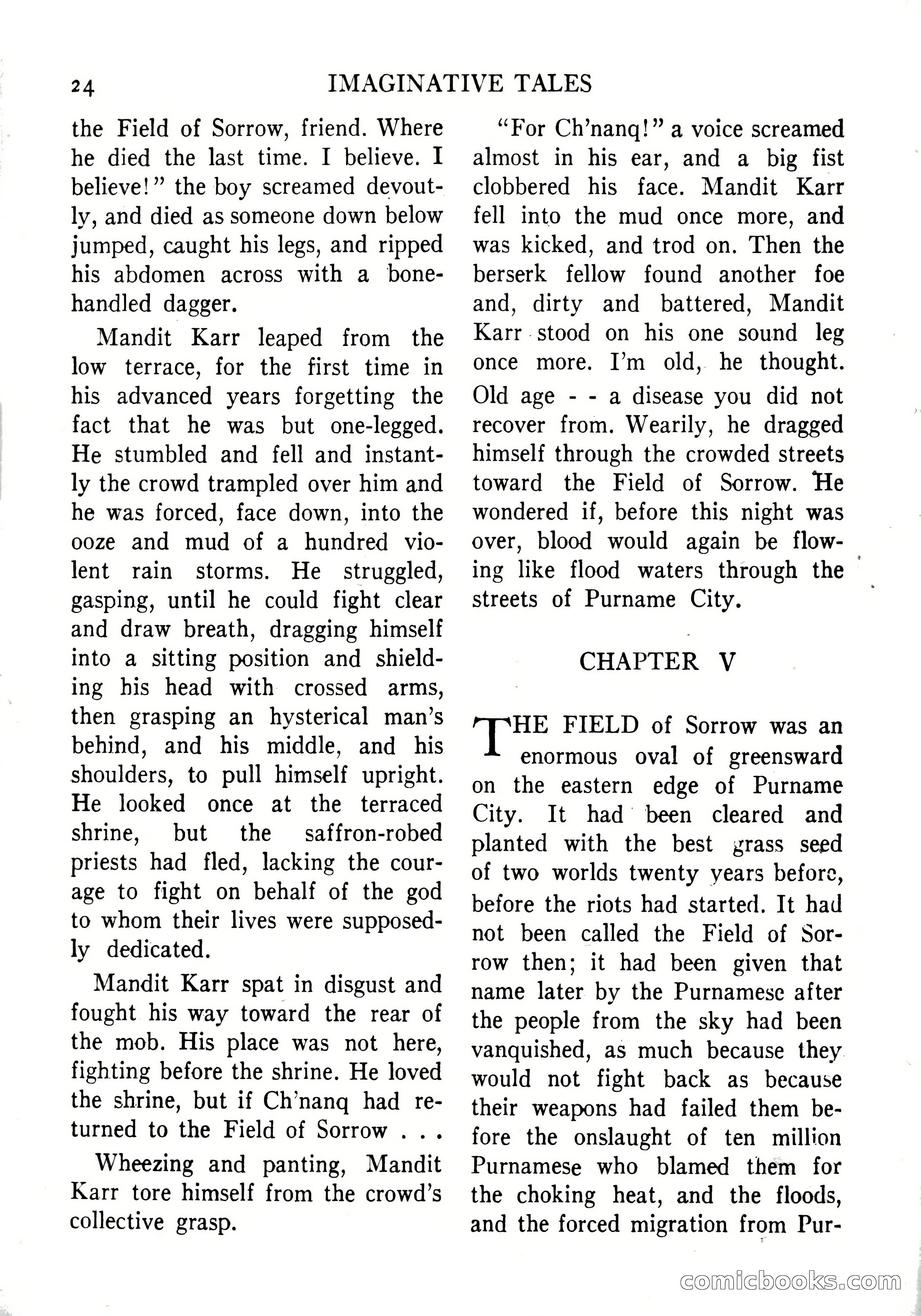 Imaginative Tales, September 1956 — page 24 of 132