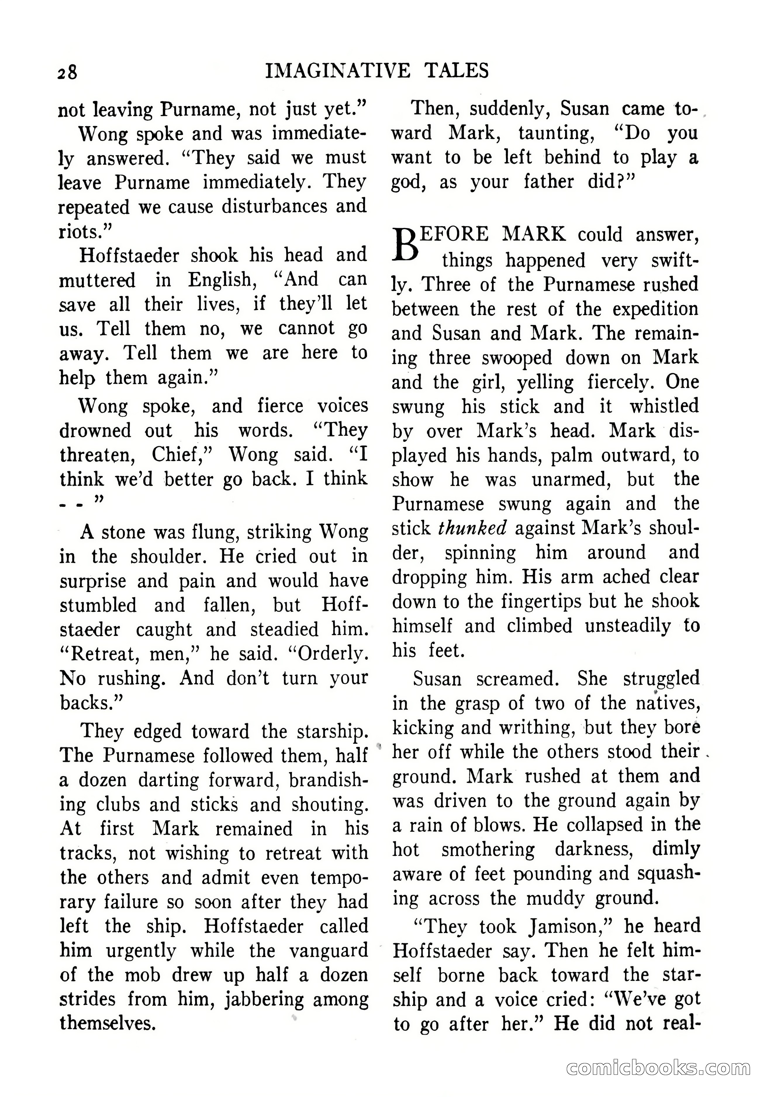 Imaginative Tales, September 1956 — page 28 of 132