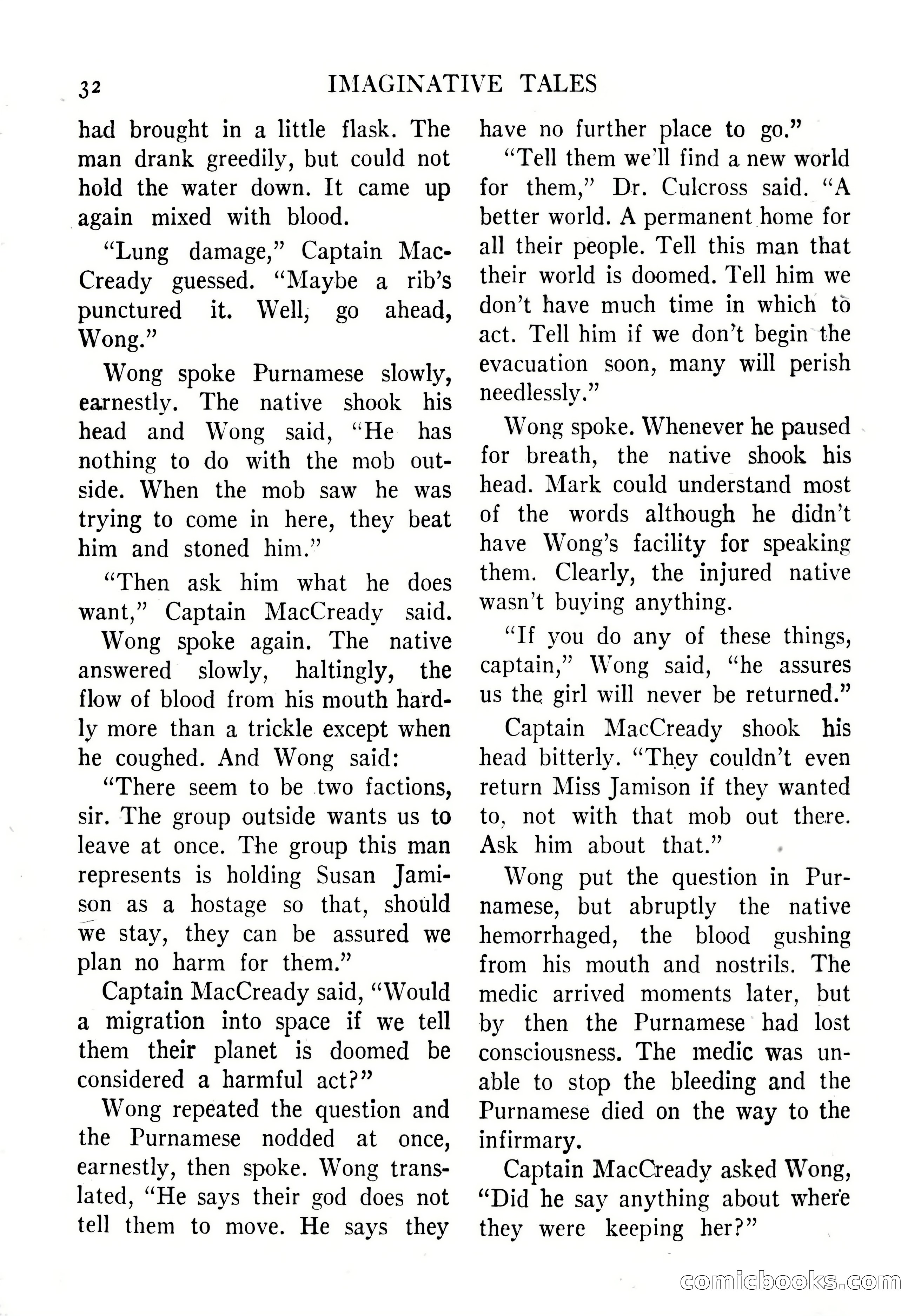 Imaginative Tales, September 1956 — page 32 of 132
