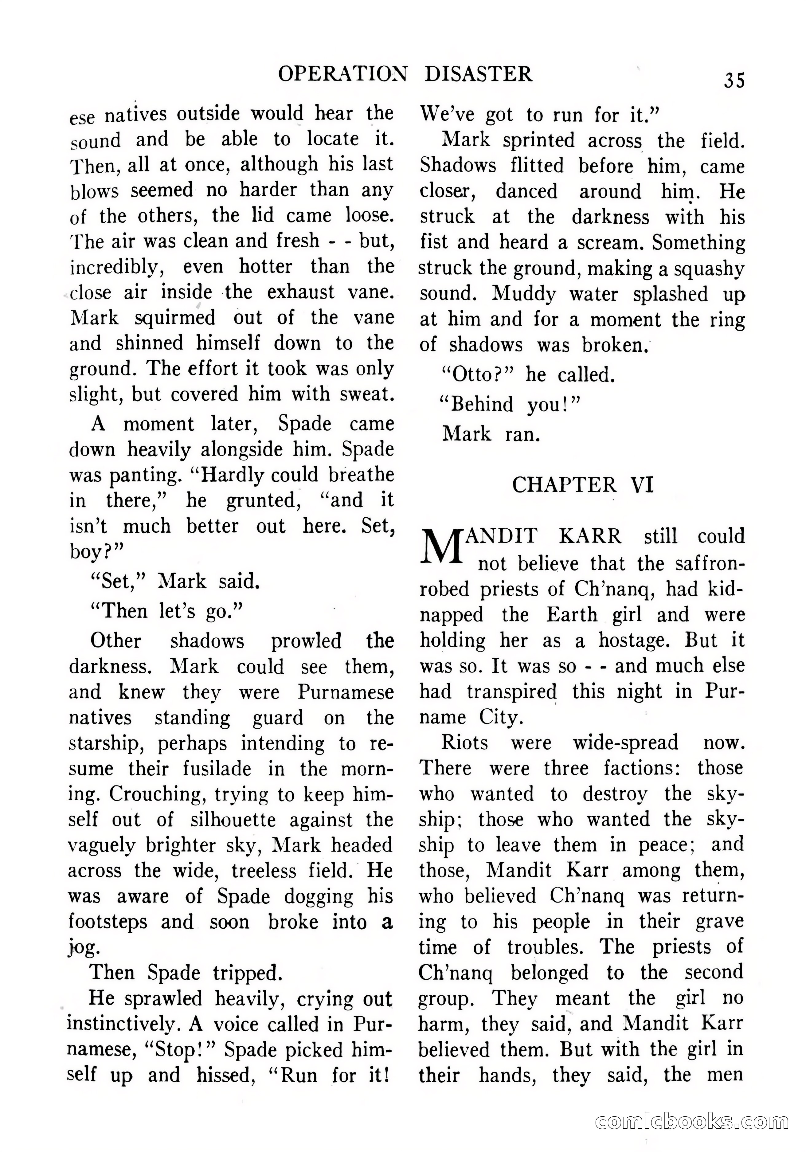 Imaginative Tales, September 1956 — page 35 of 132
