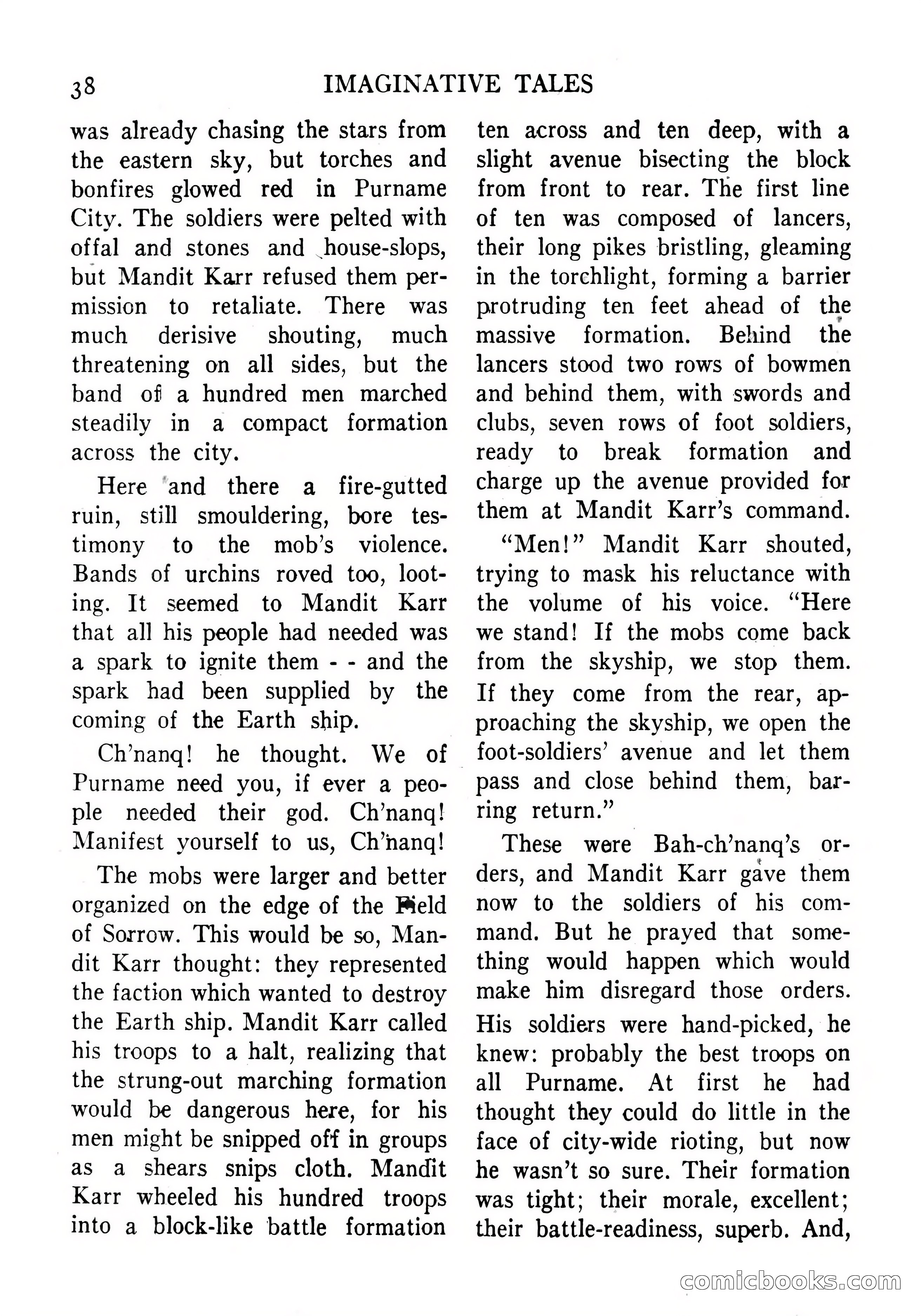 Imaginative Tales, September 1956 — page 38 of 132