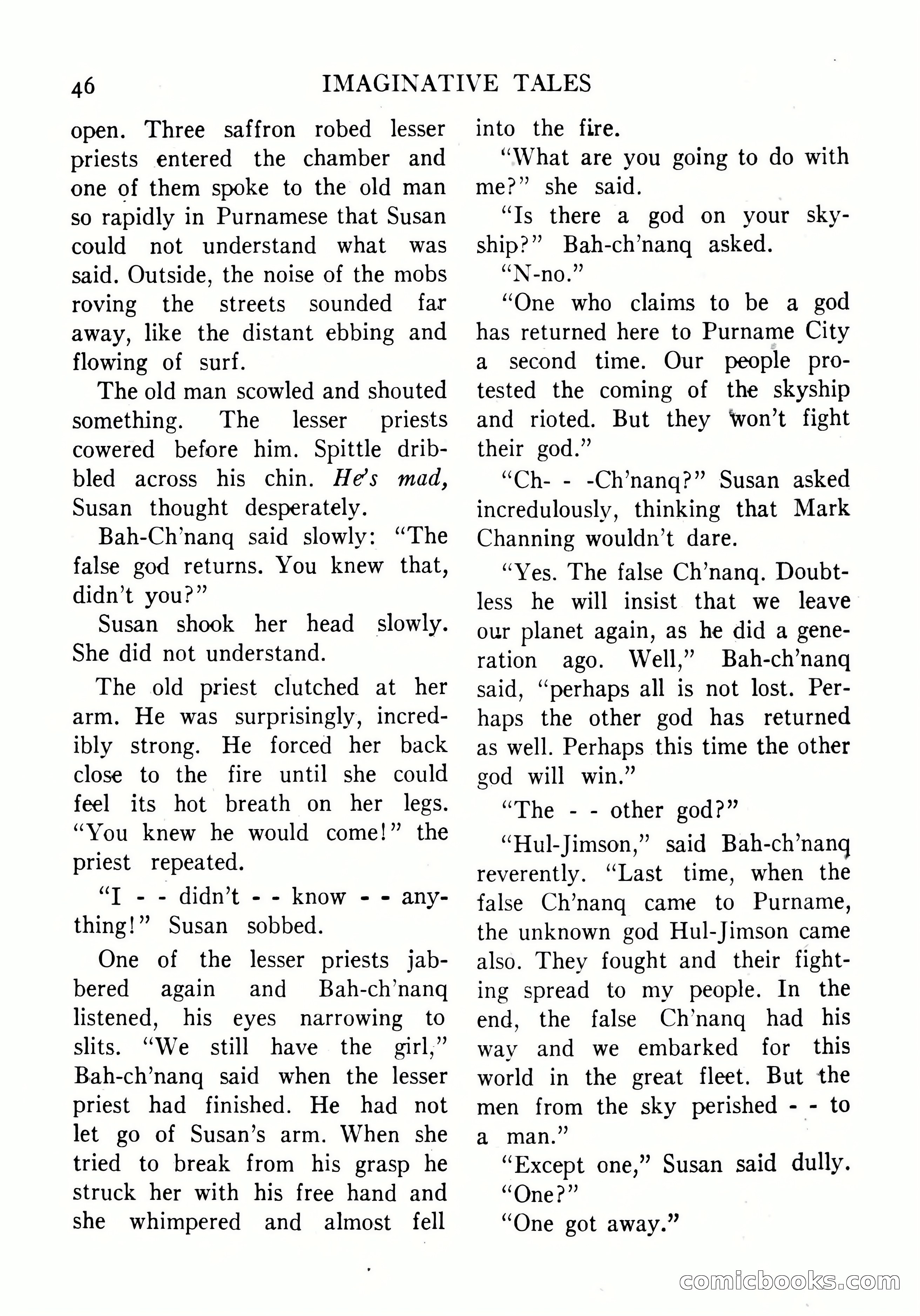Imaginative Tales, September 1956 — page 46 of 132