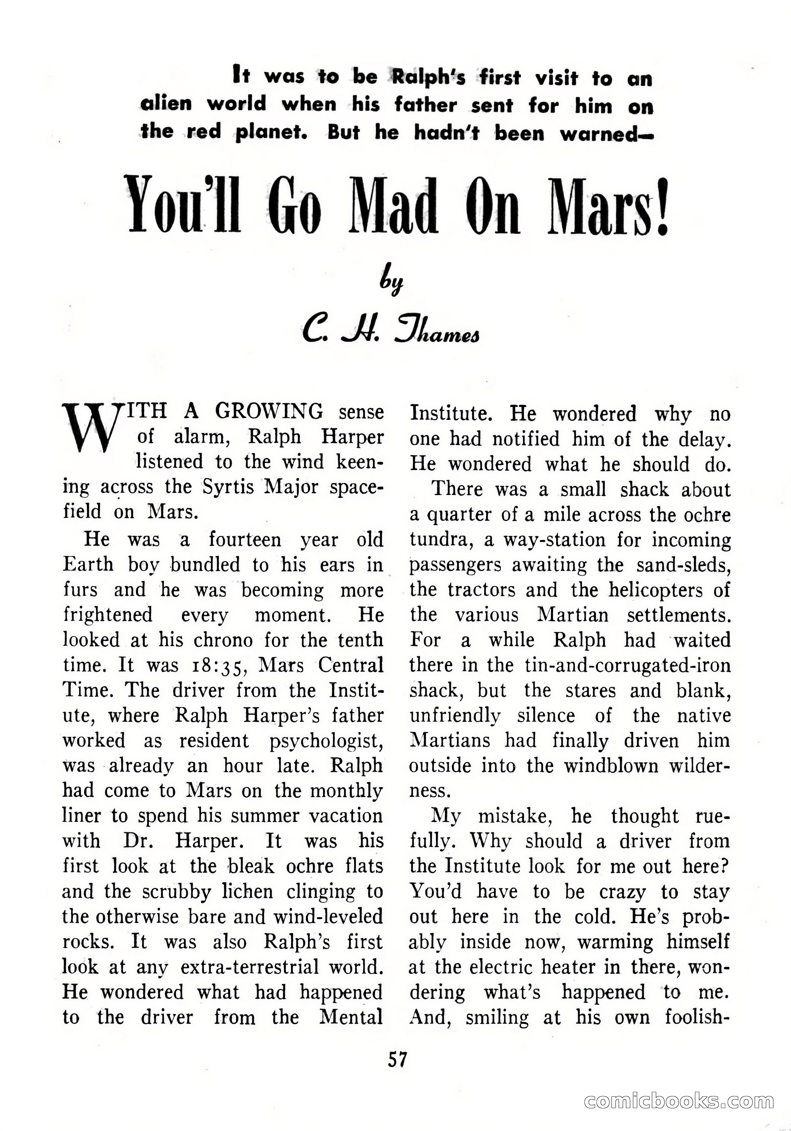 Imaginative Tales, September 1956 — page 57 of 132
