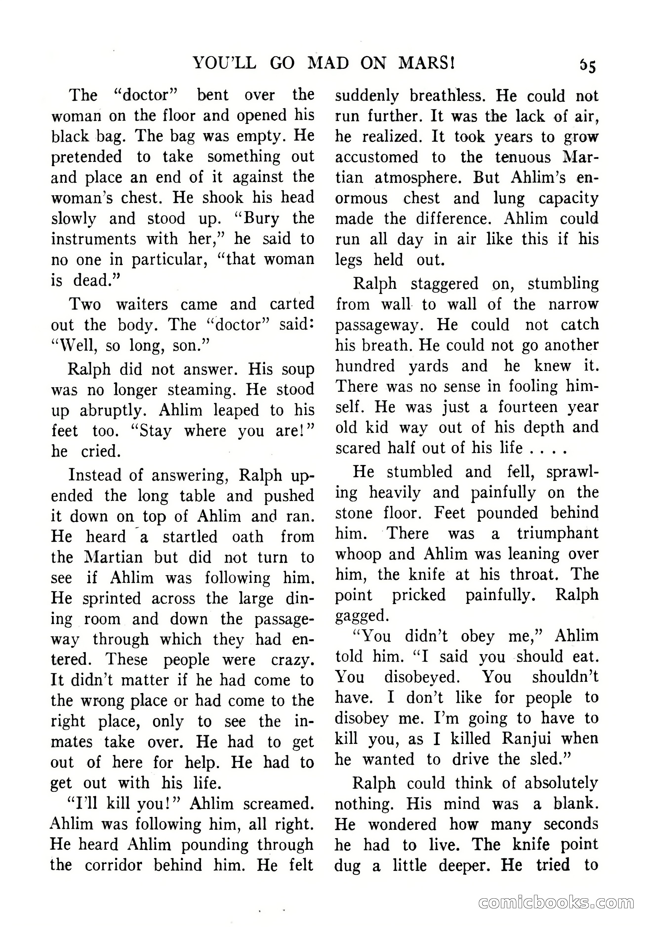 Imaginative Tales, September 1956 — page 65 of 132