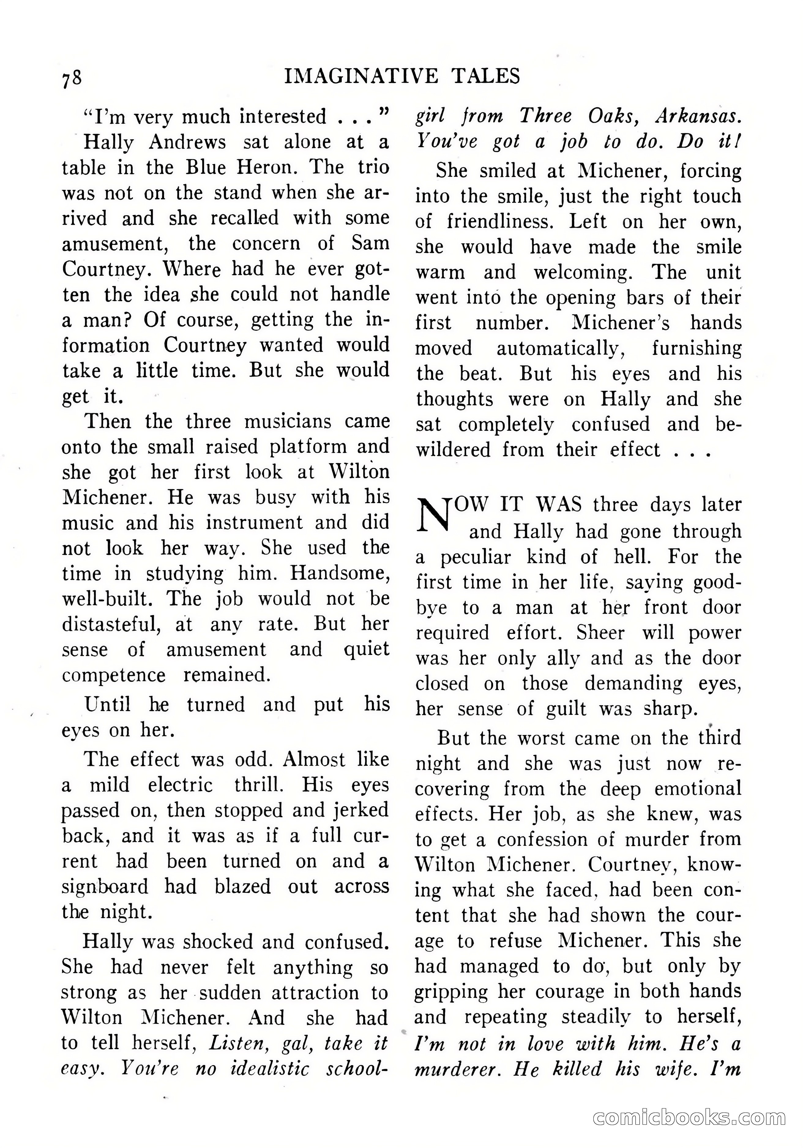 Imaginative Tales, September 1956 — page 78 of 132