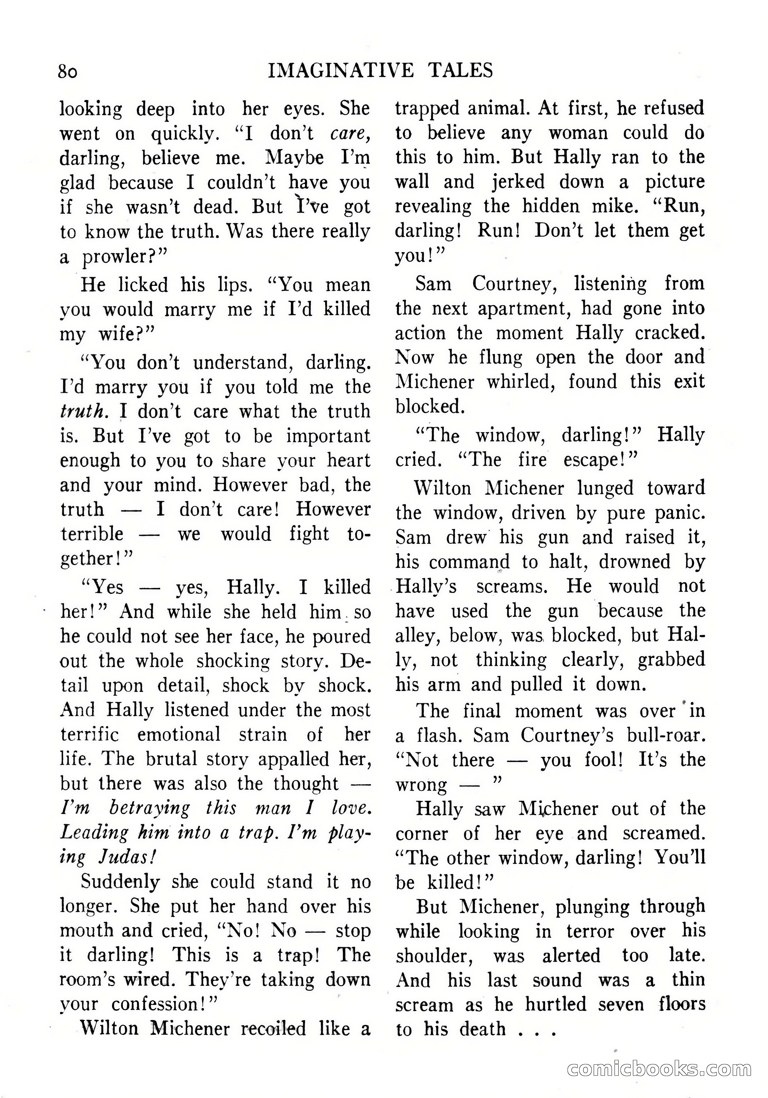 Imaginative Tales, September 1956 — page 80 of 132