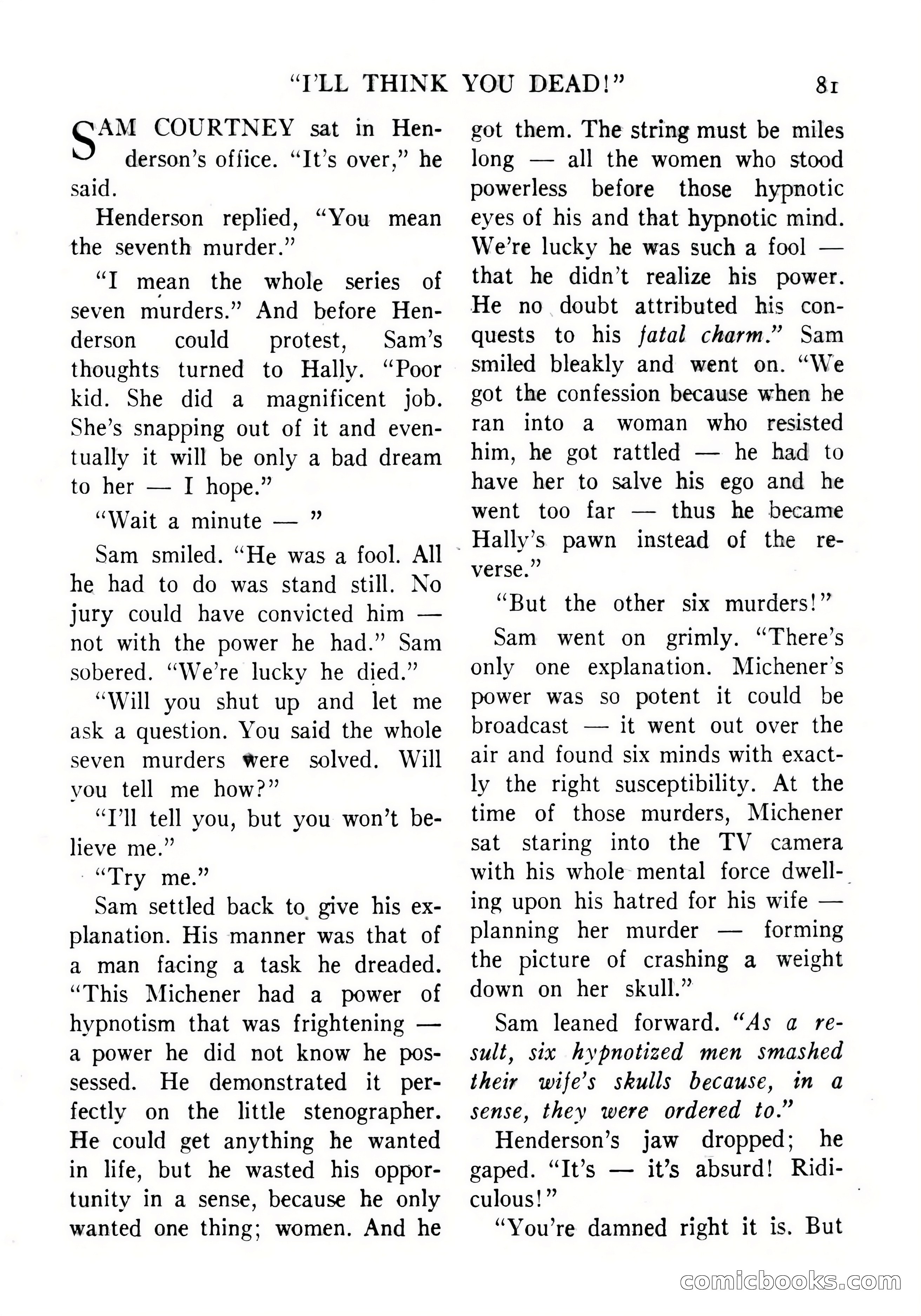 Imaginative Tales, September 1956 — page 81 of 132