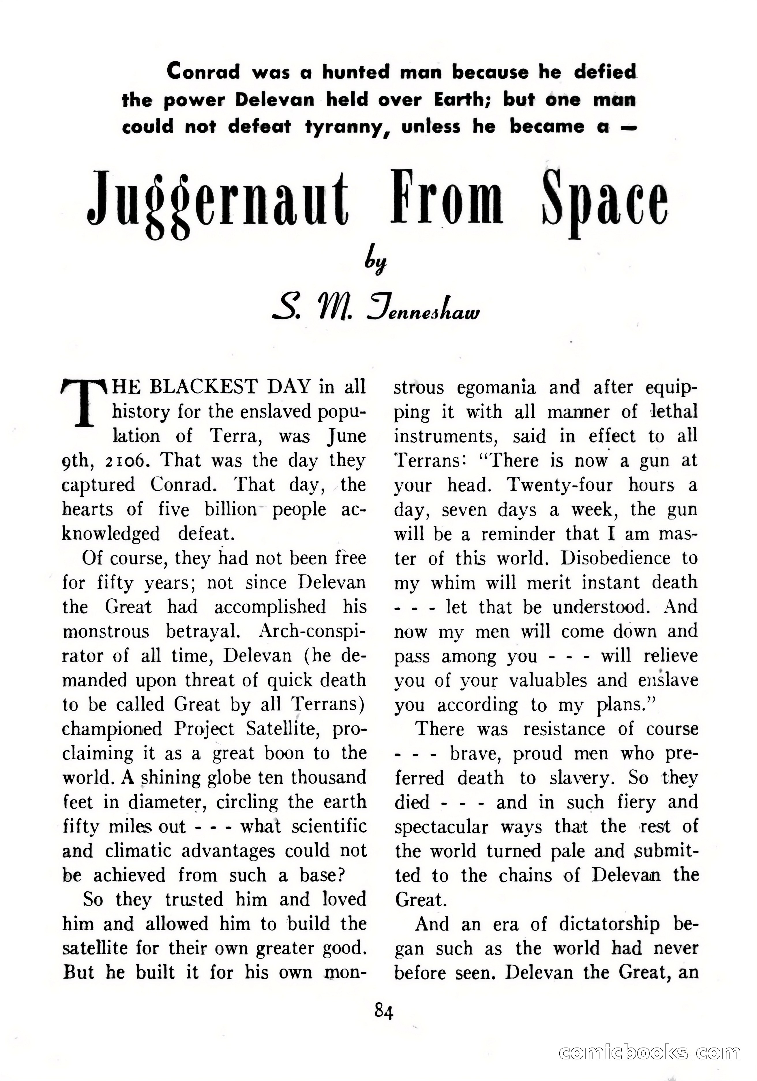 Imaginative Tales, September 1956 — page 84 of 132
