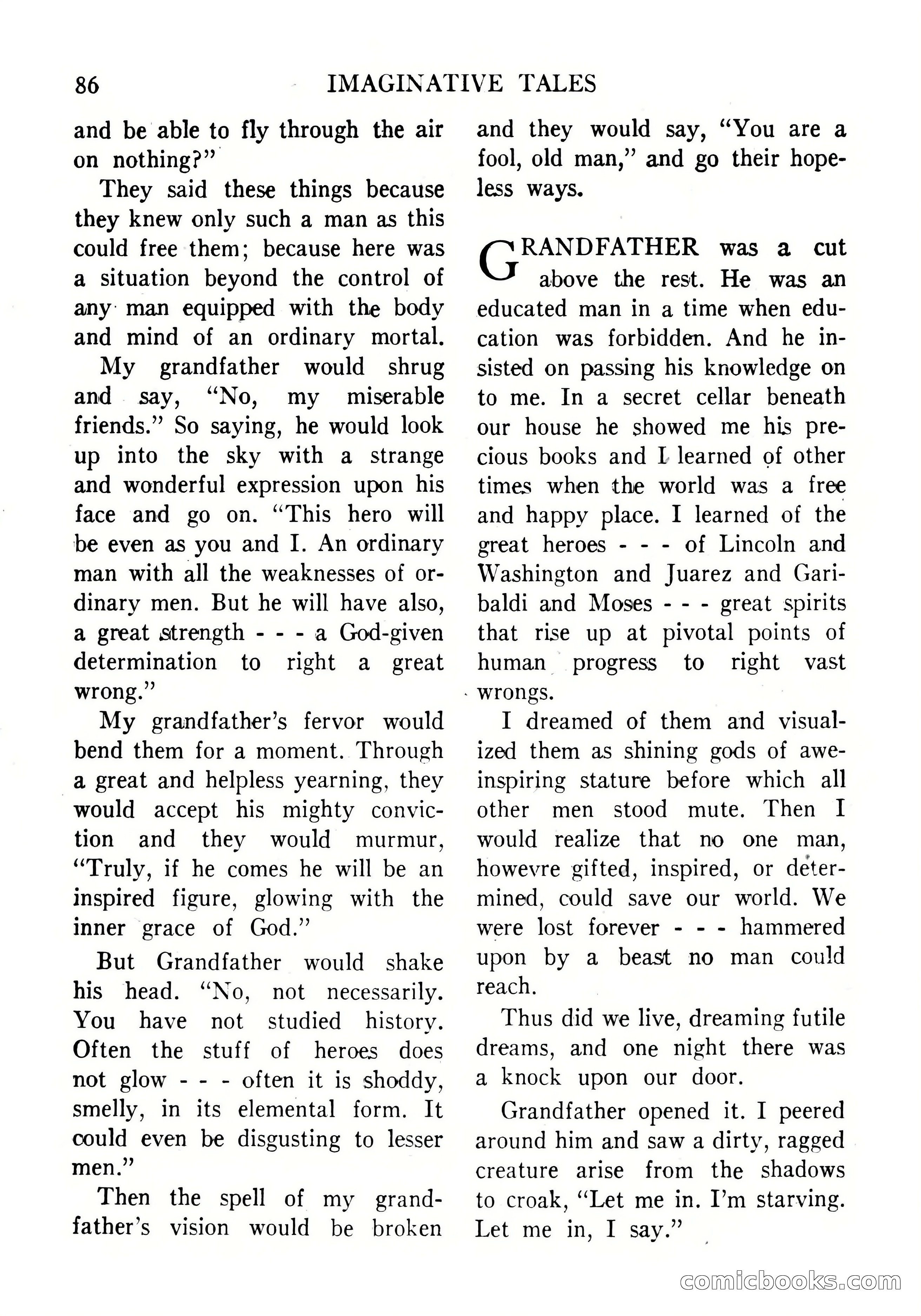 Imaginative Tales, September 1956 — page 86 of 132