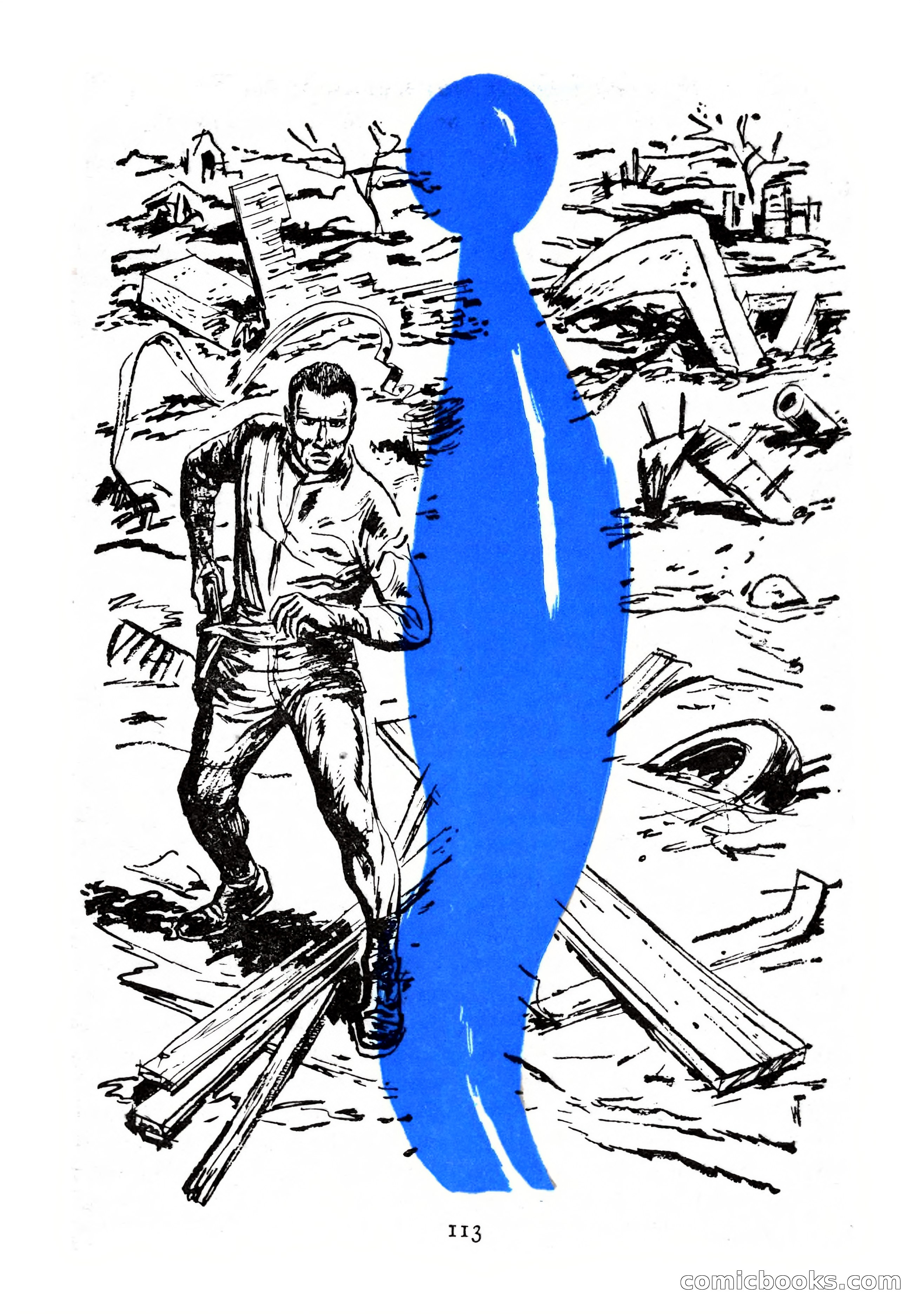 Imaginative Tales, September 1956 — page 113 of 132