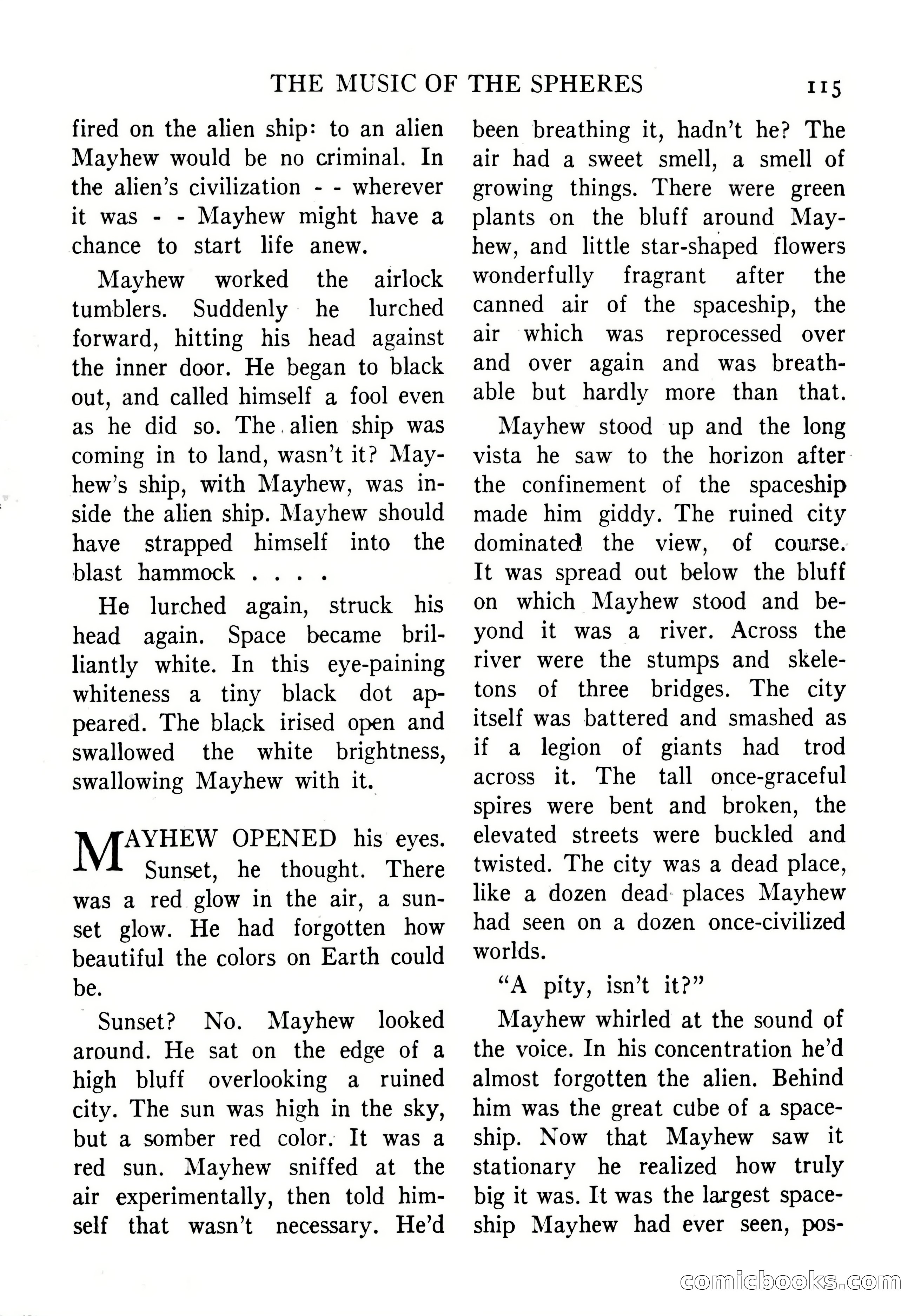 Imaginative Tales, September 1956 — page 115 of 132