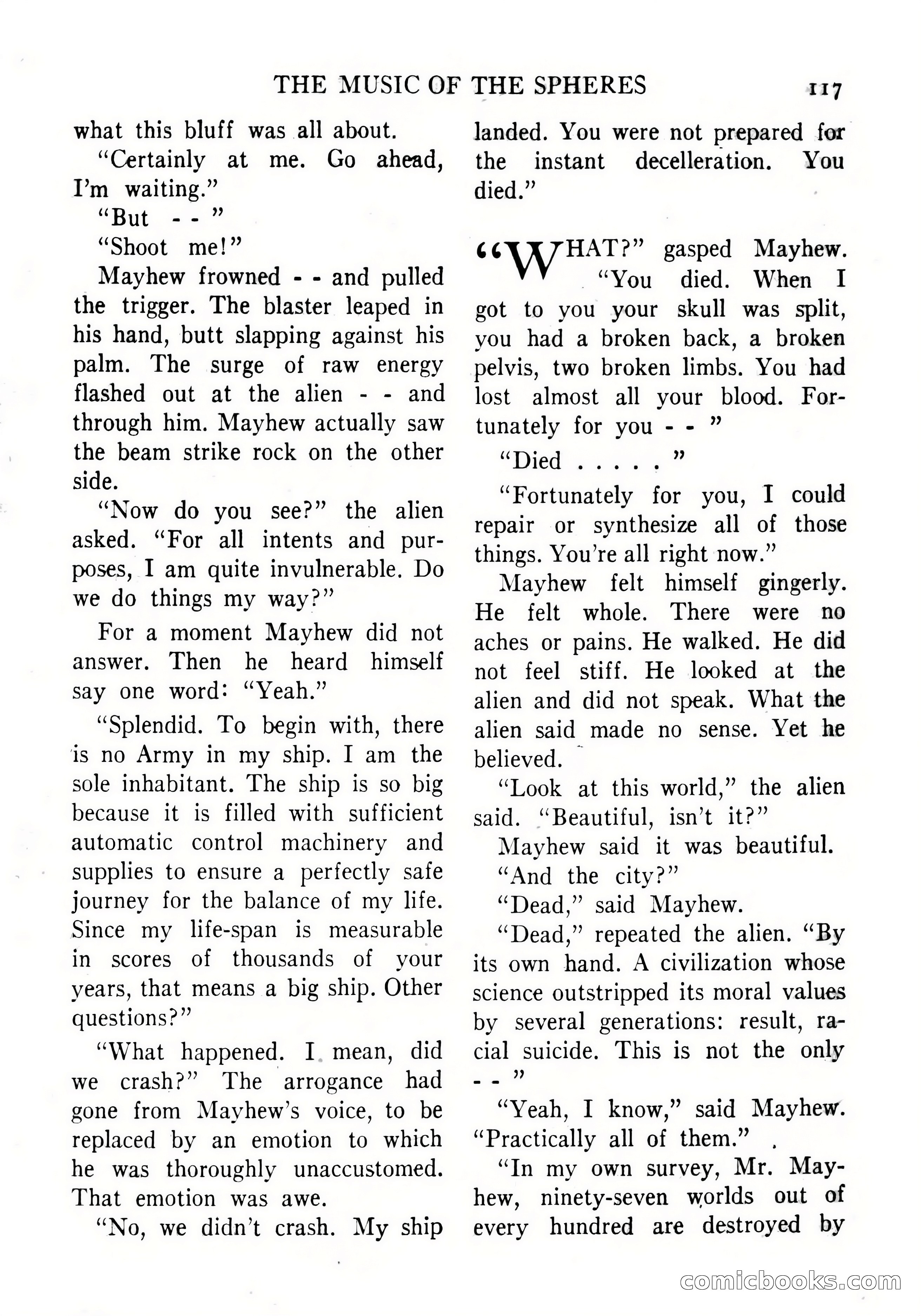 Imaginative Tales, September 1956 — page 117 of 132