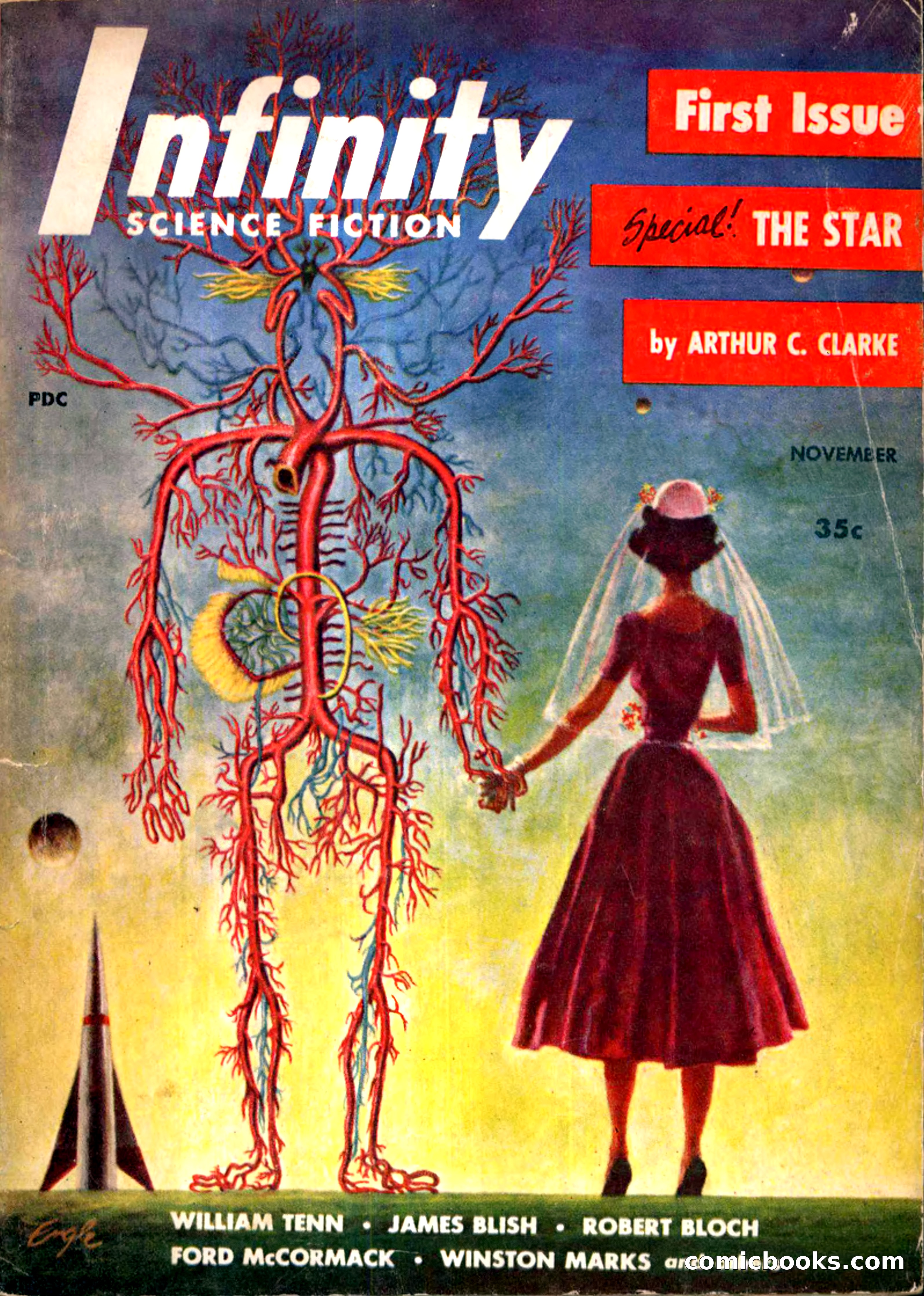 Infinity Science Fiction, November 1955 — page 1 of 132