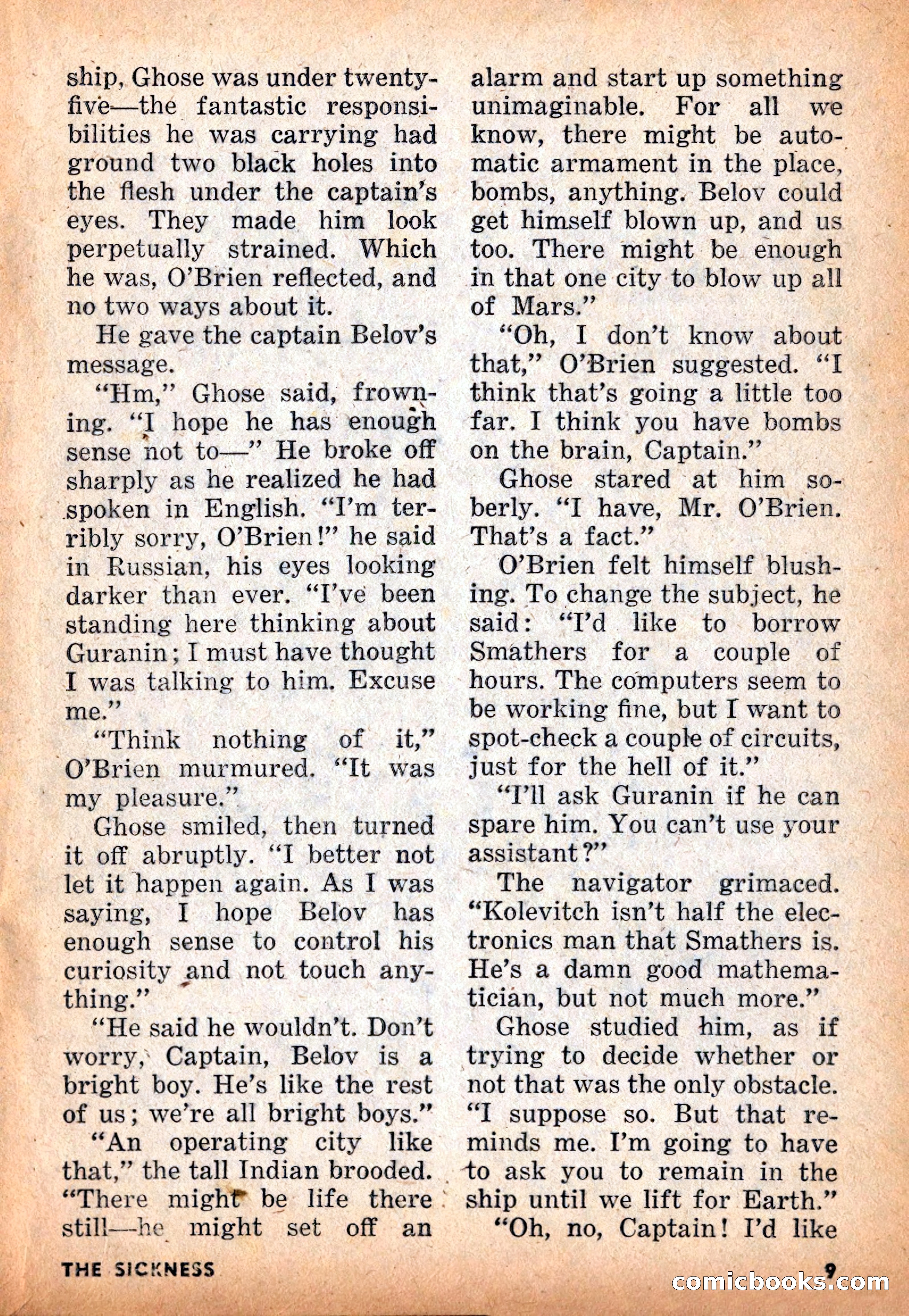 Infinity Science Fiction, November 1955 — page 9 of 132