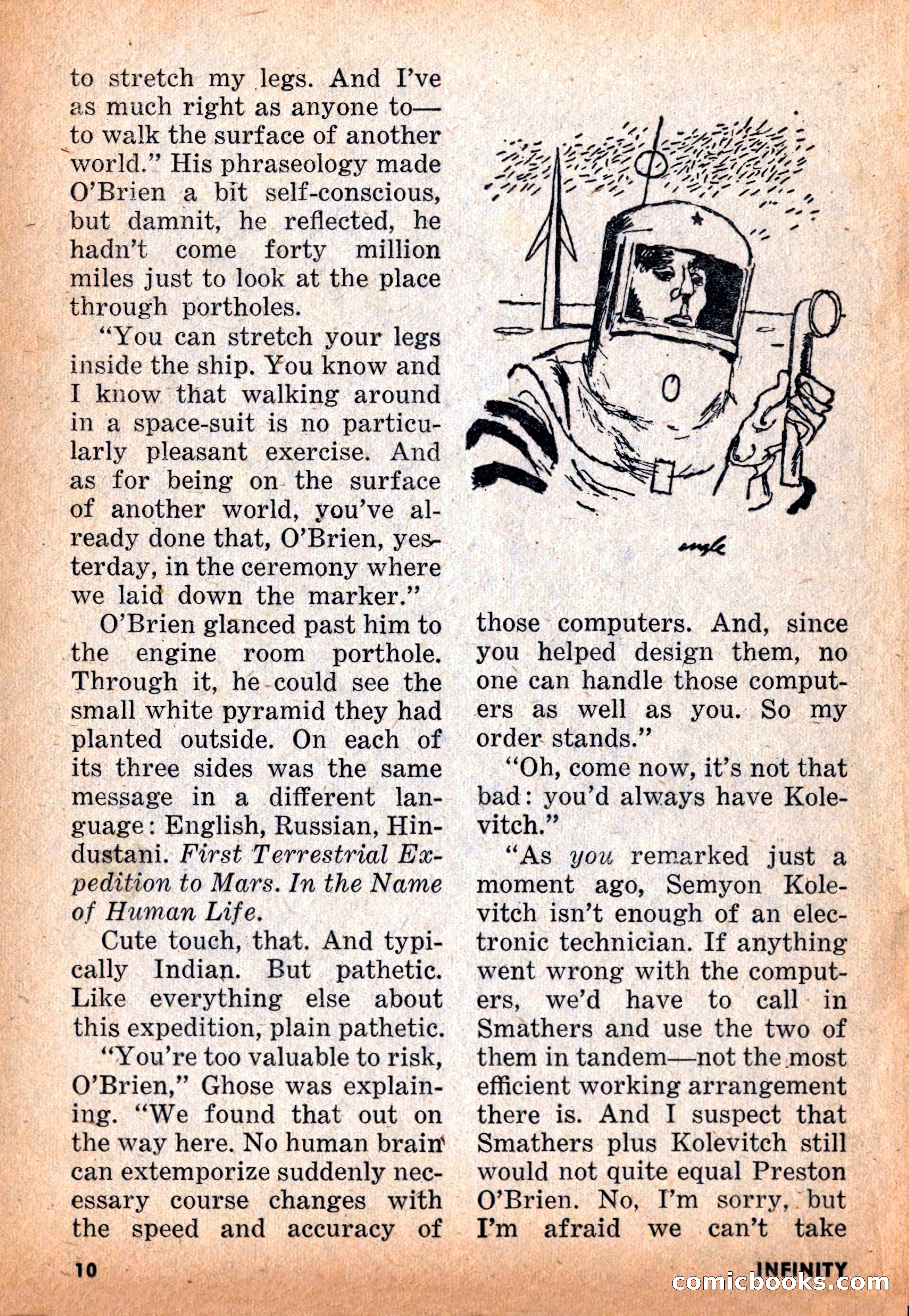 Infinity Science Fiction, November 1955 — page 10 of 132