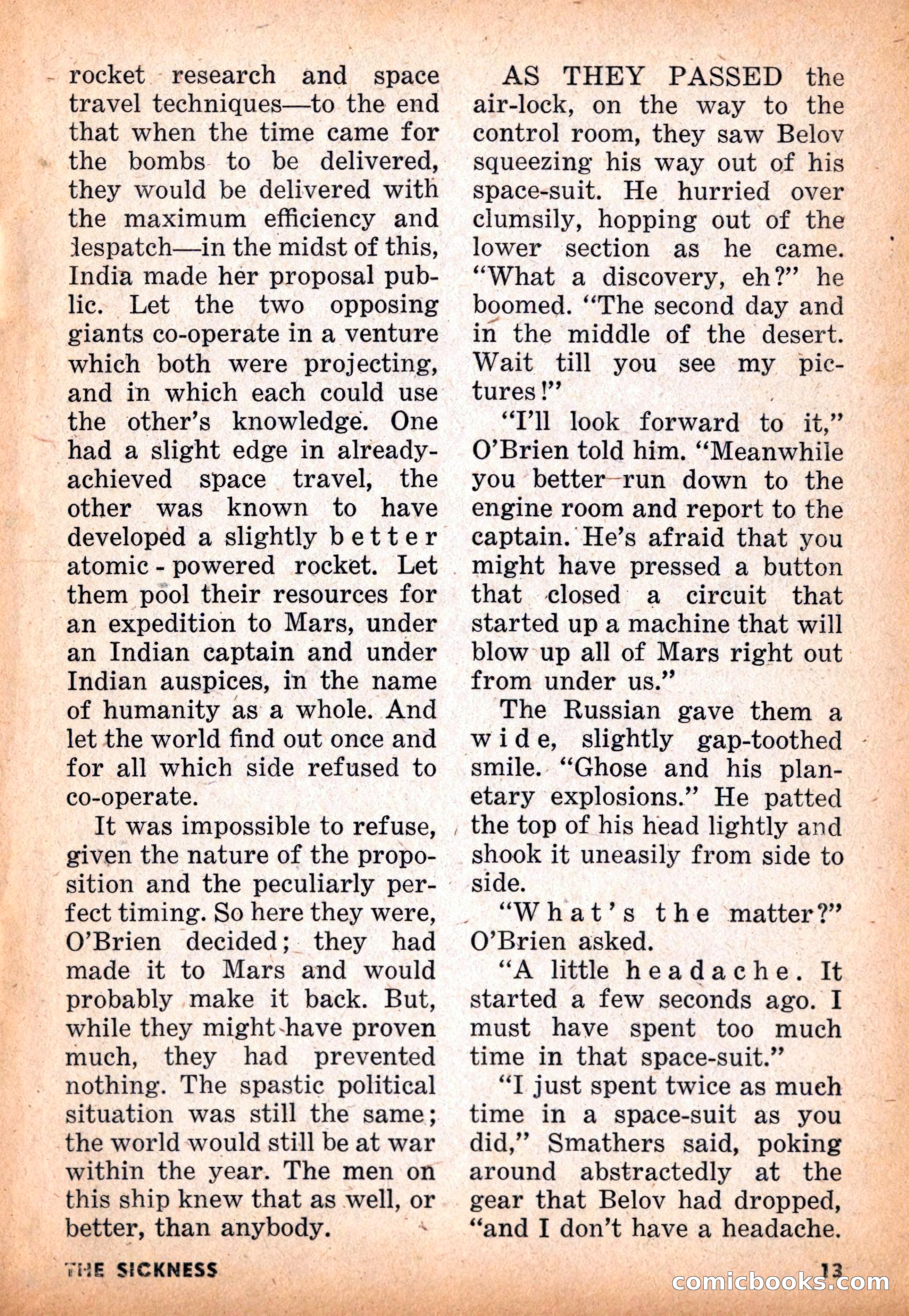 Infinity Science Fiction, November 1955 — page 13 of 132