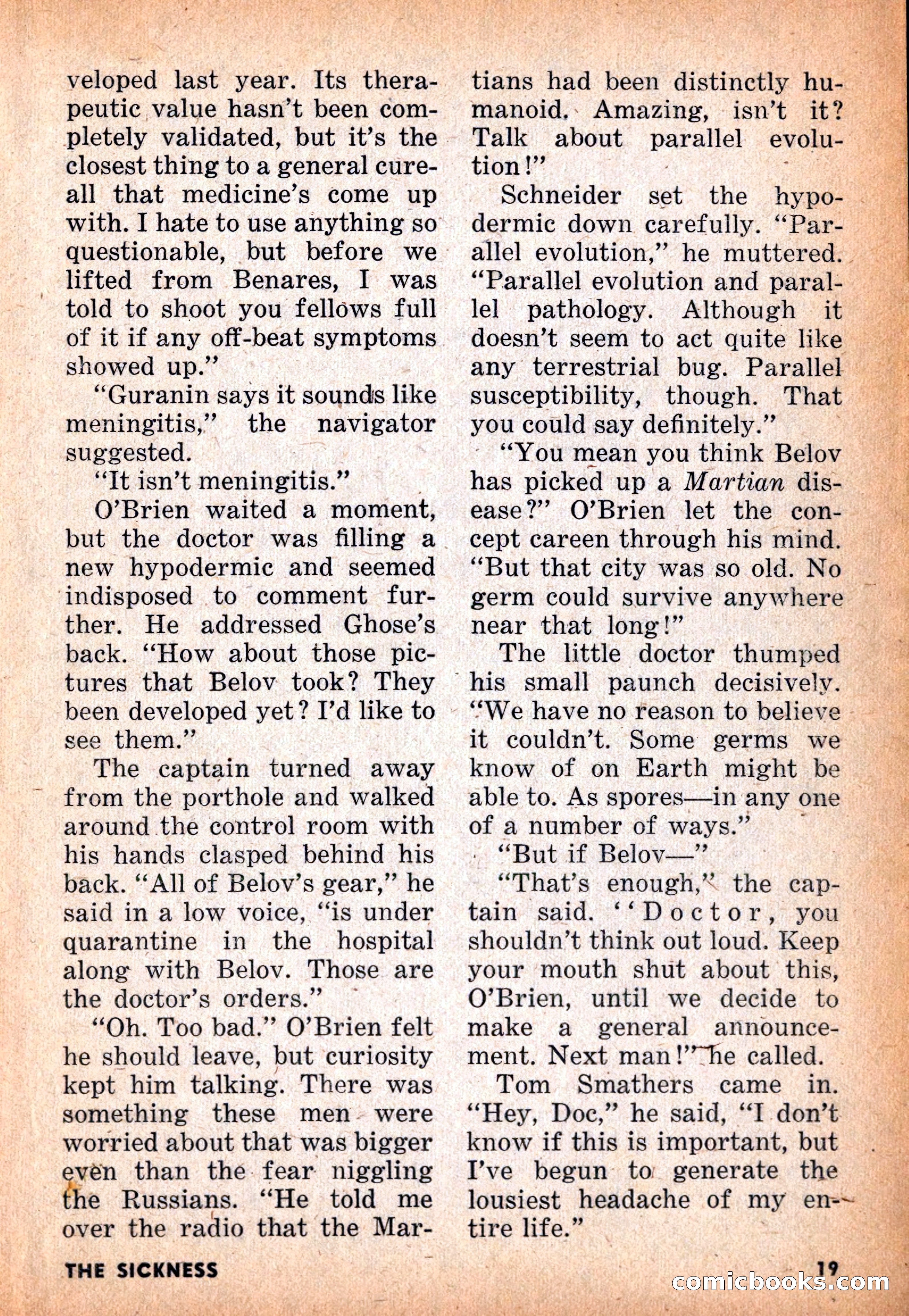 Infinity Science Fiction, November 1955 — page 19 of 132