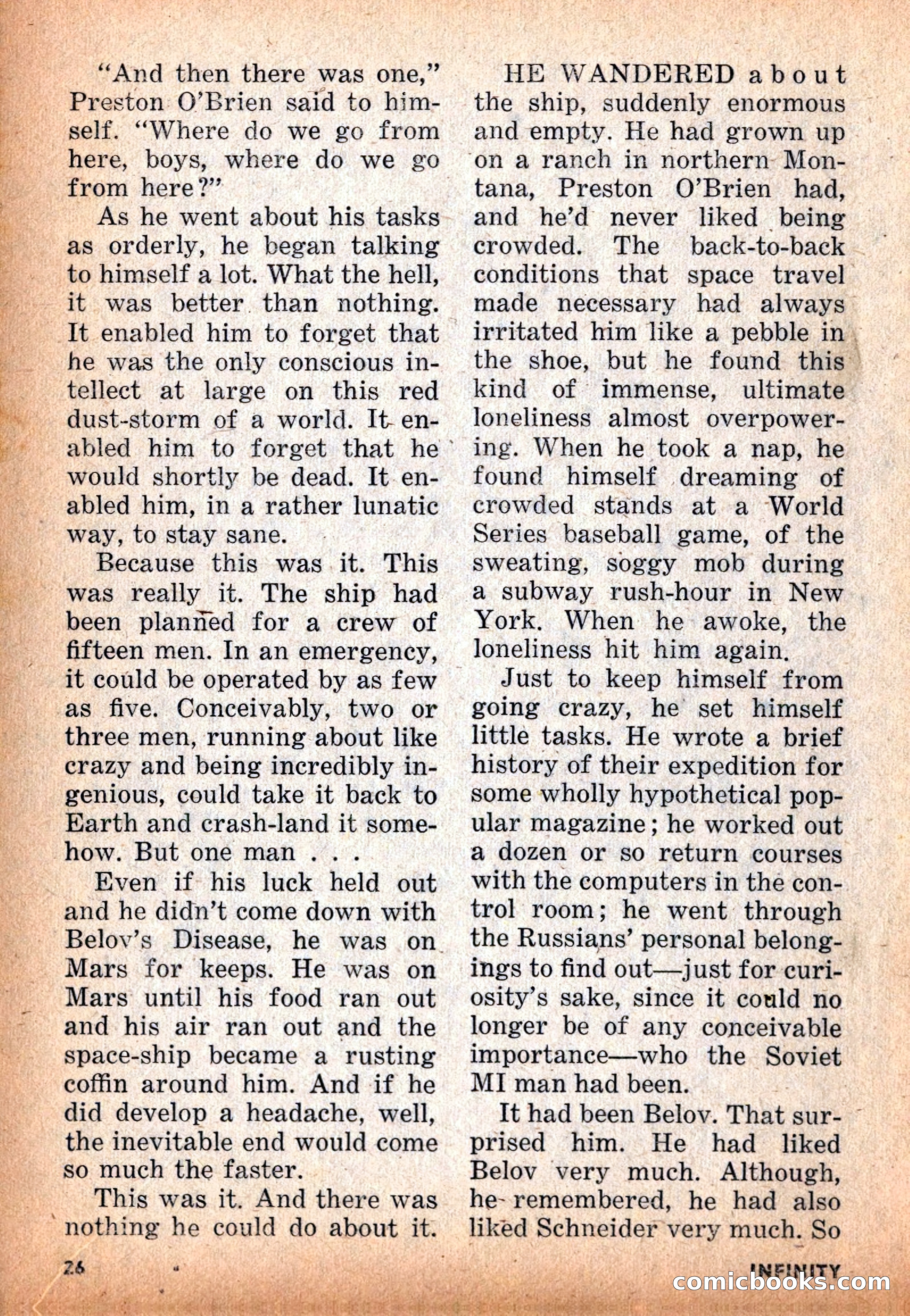 Infinity Science Fiction, November 1955 — page 26 of 132