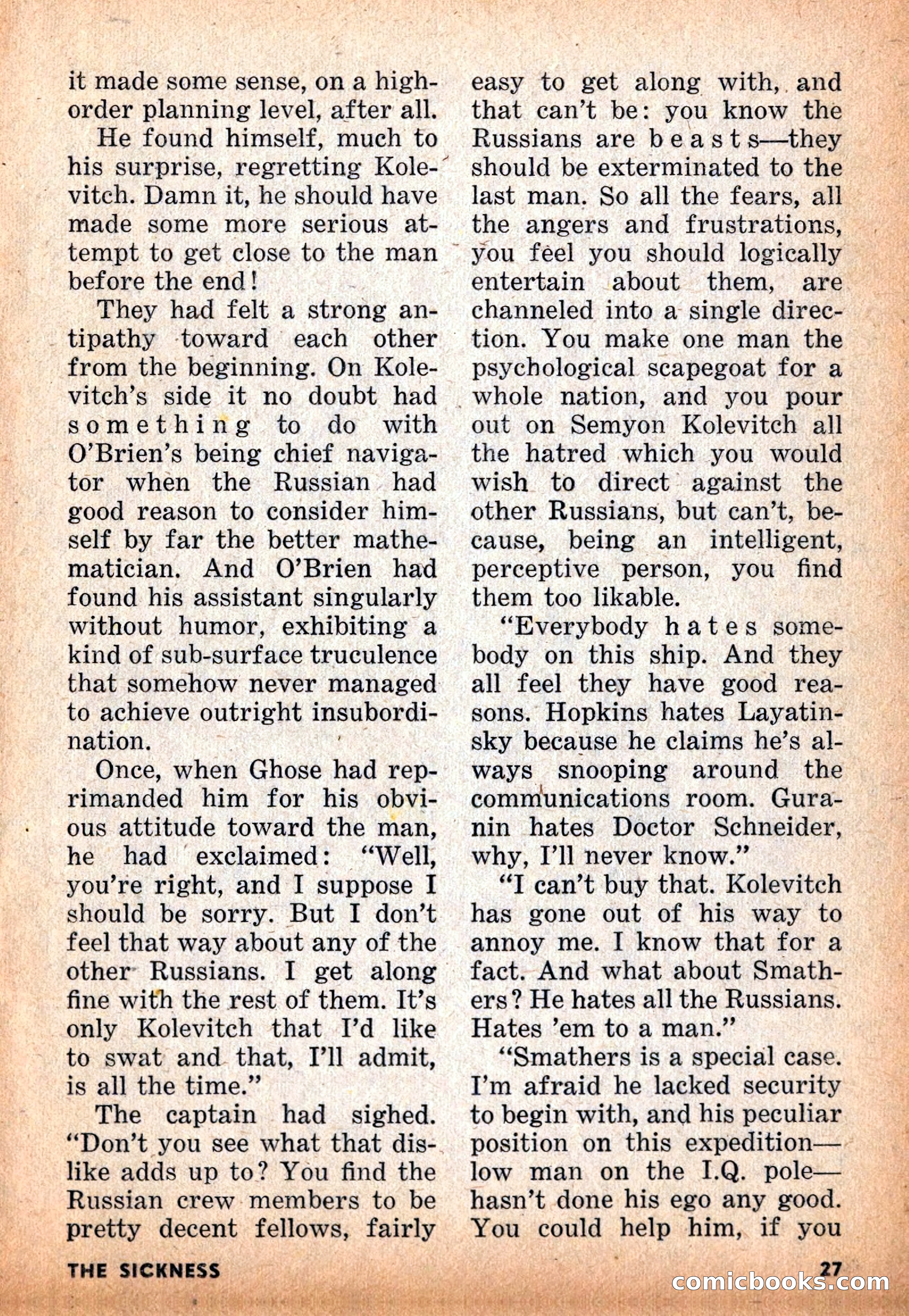 Infinity Science Fiction, November 1955 — page 27 of 132