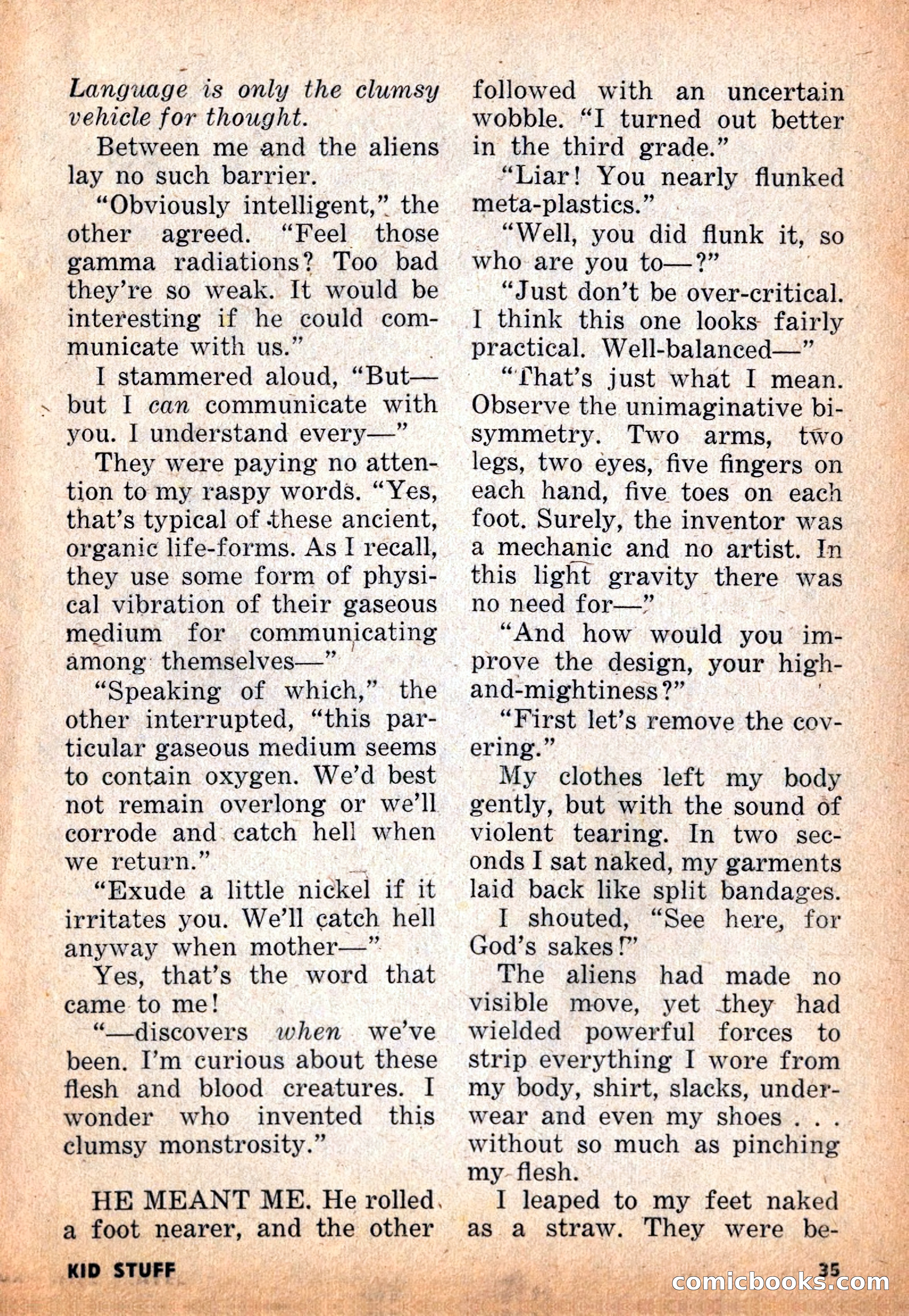 Infinity Science Fiction, November 1955 — page 35 of 132