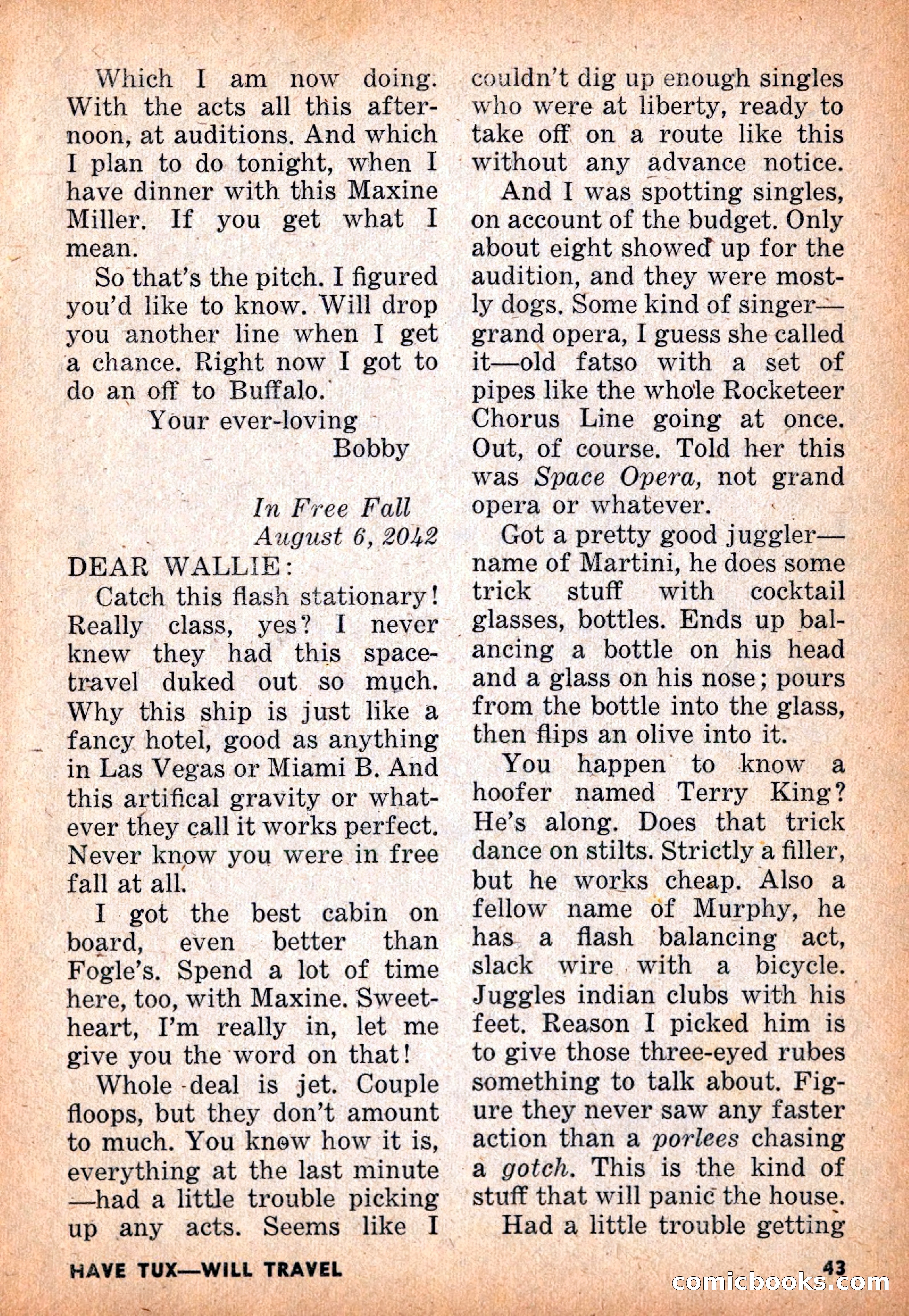 Infinity Science Fiction, November 1955 — page 43 of 132