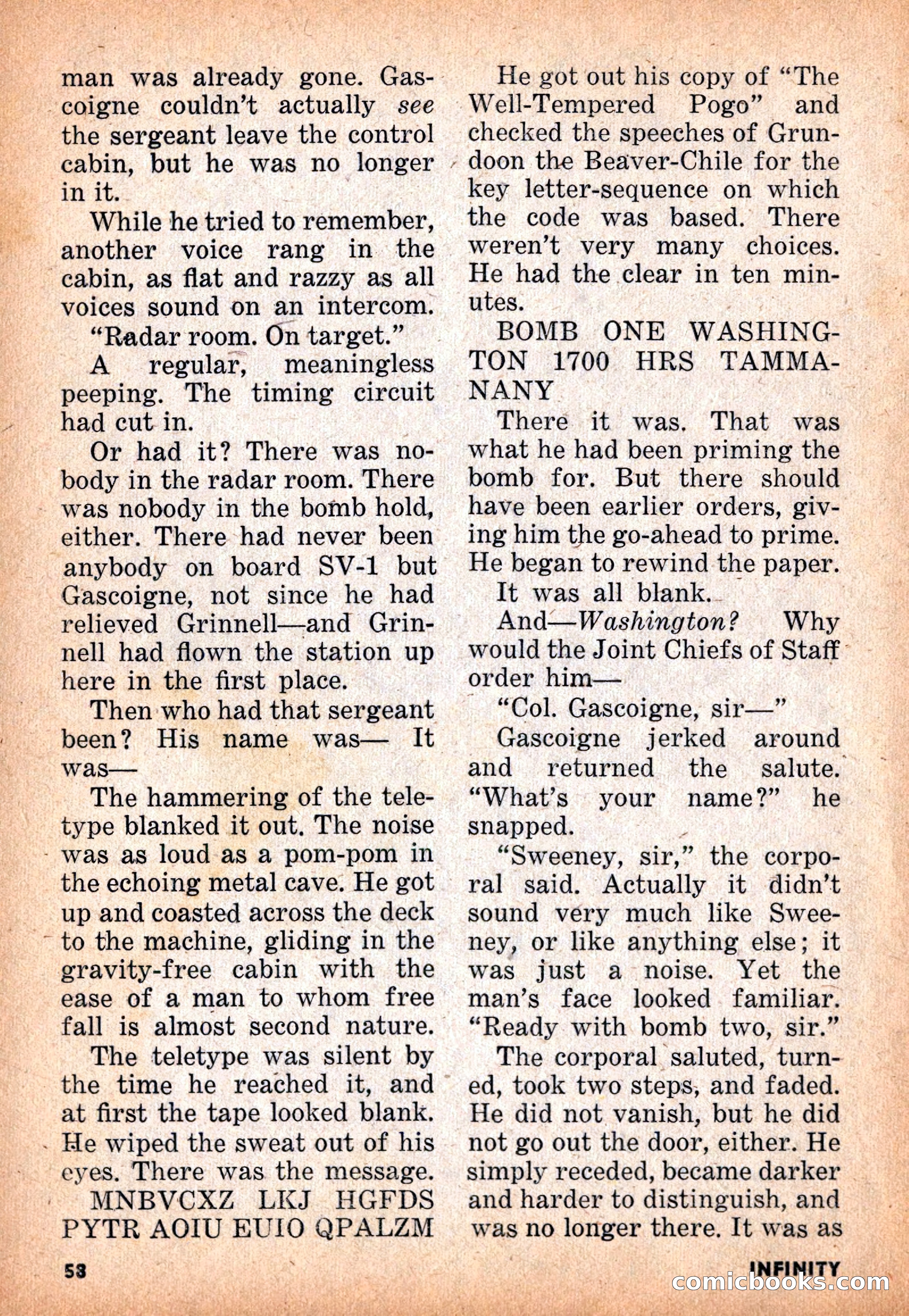 Infinity Science Fiction, November 1955 — page 58 of 132