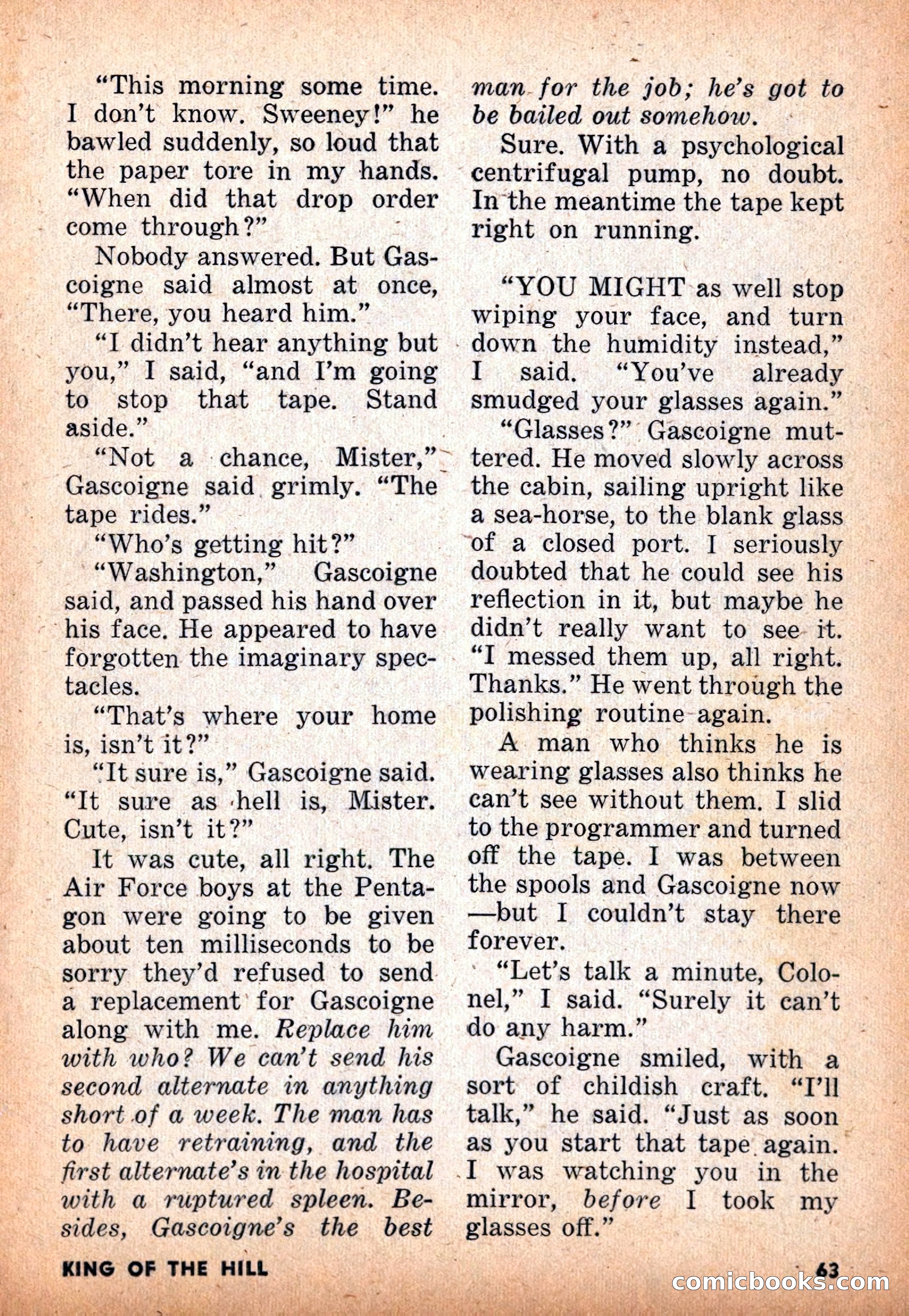 Infinity Science Fiction, November 1955 — page 63 of 132