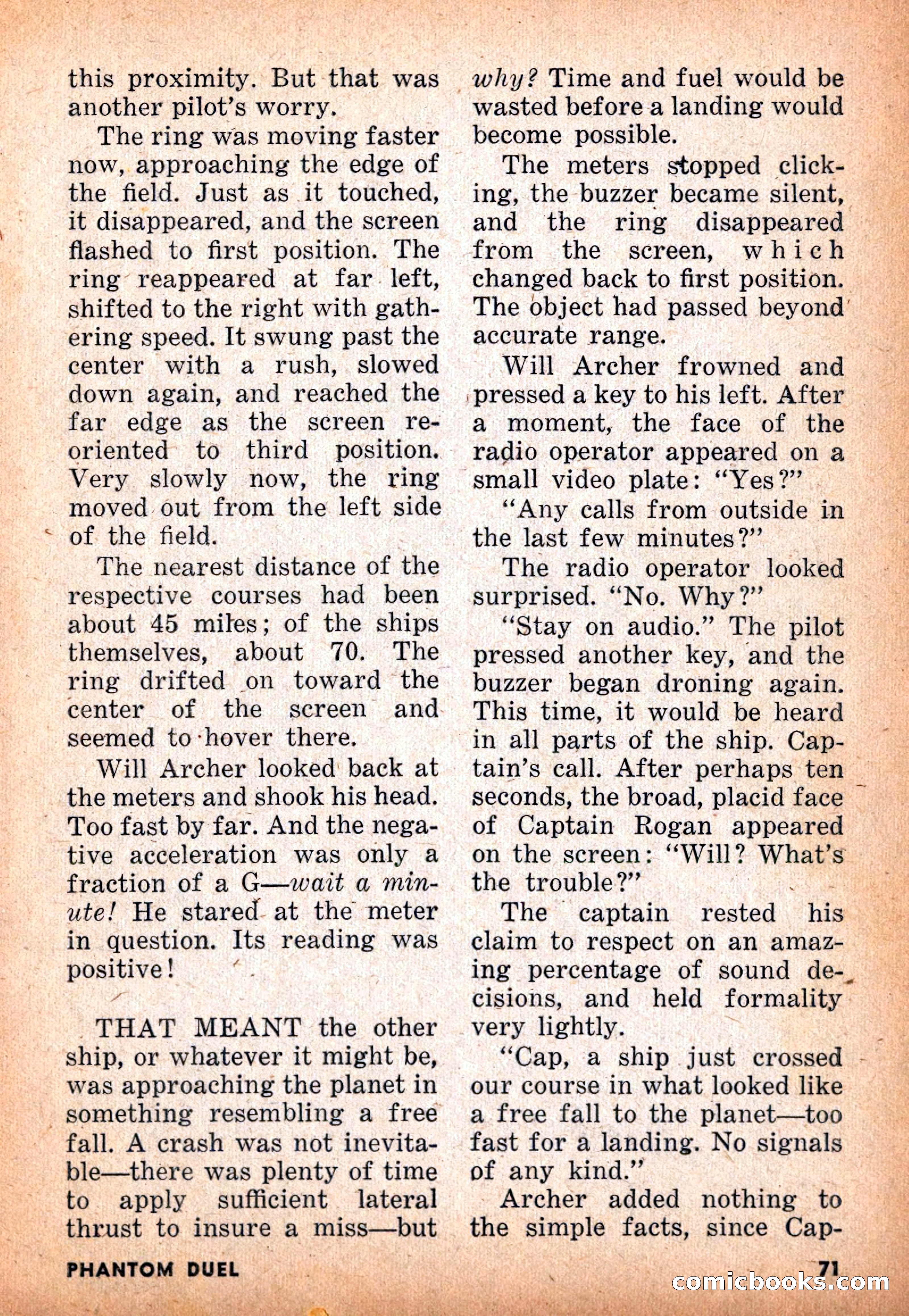 Infinity Science Fiction, November 1955 — page 71 of 132