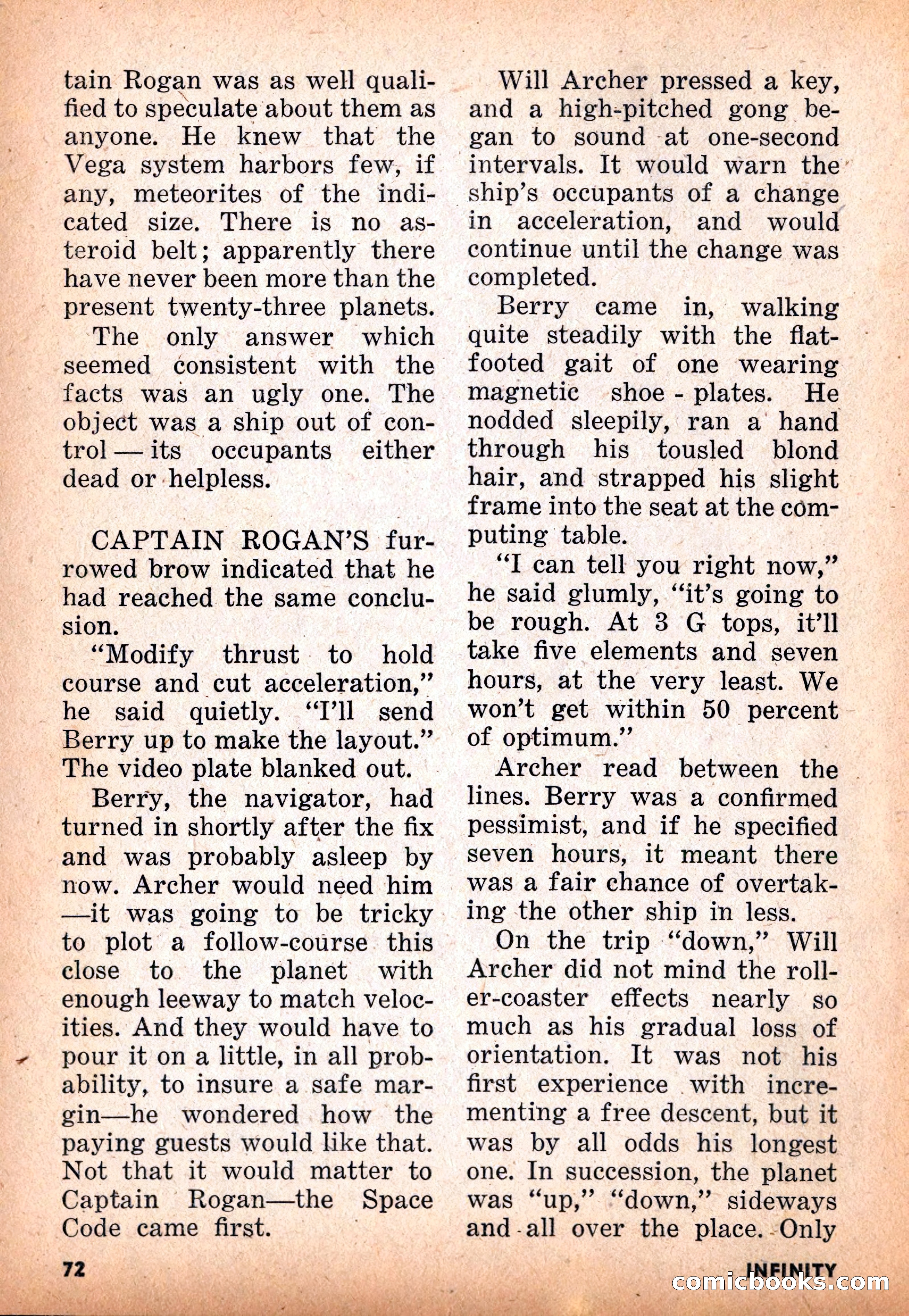 Infinity Science Fiction, November 1955 — page 72 of 132