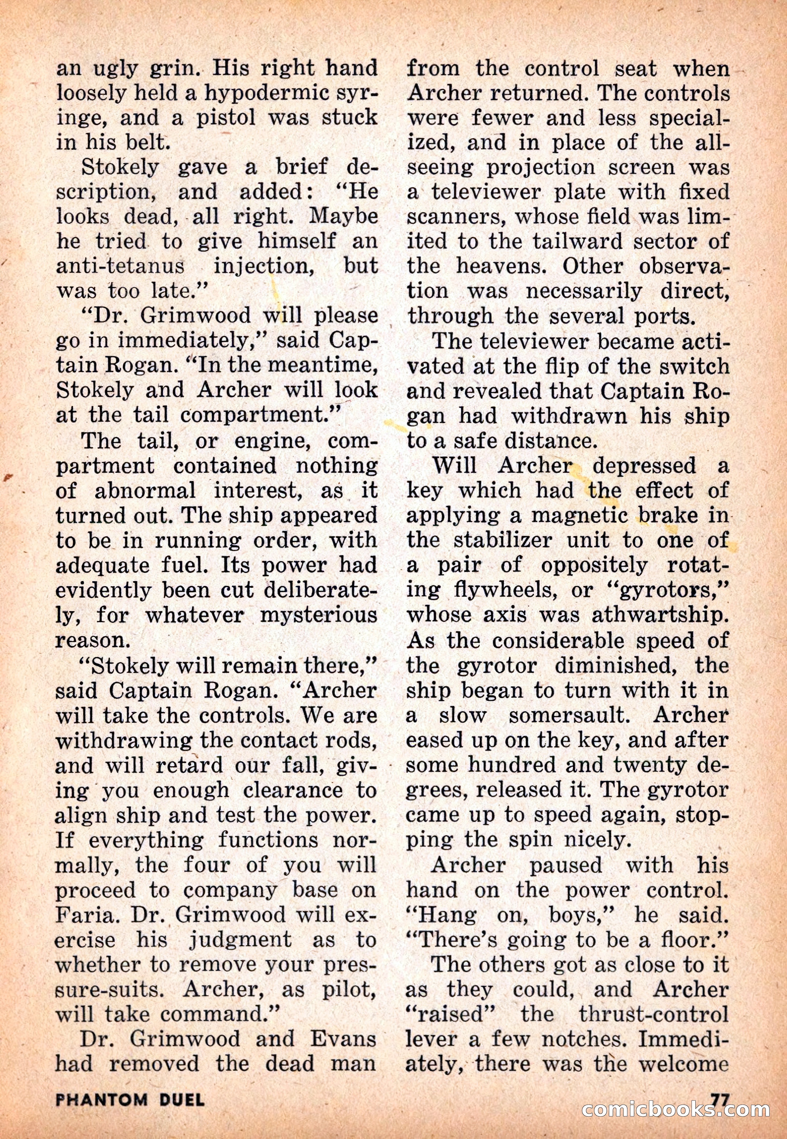 Infinity Science Fiction, November 1955 — page 77 of 132
